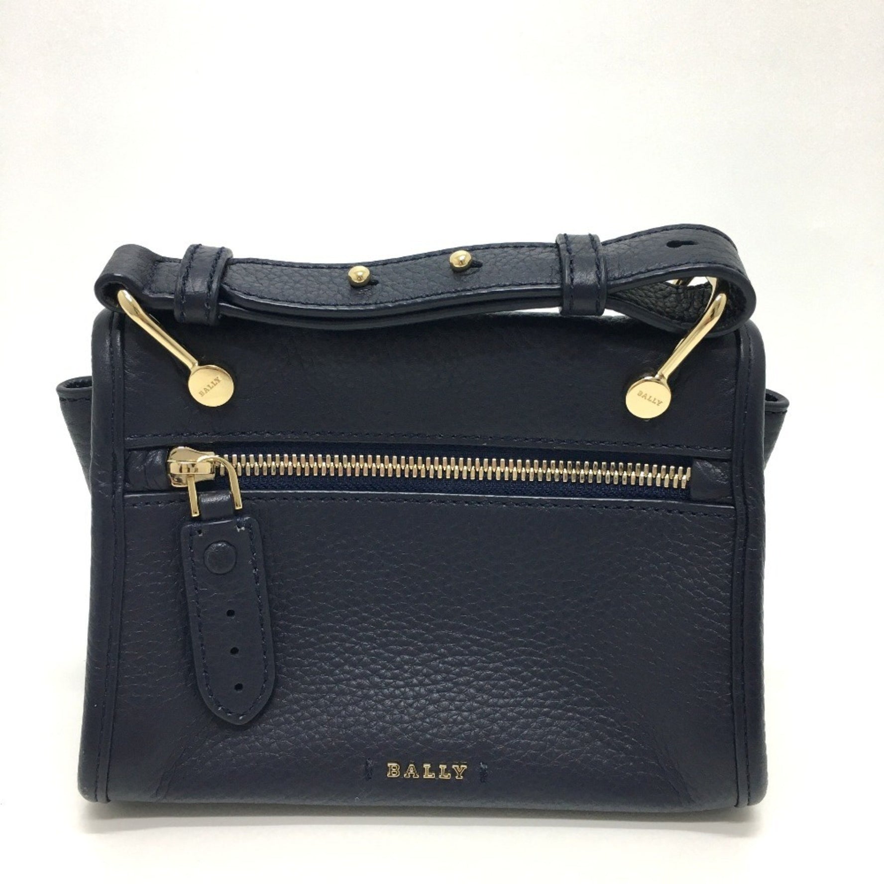 BALLY Logo Shoulder Bag in Leather