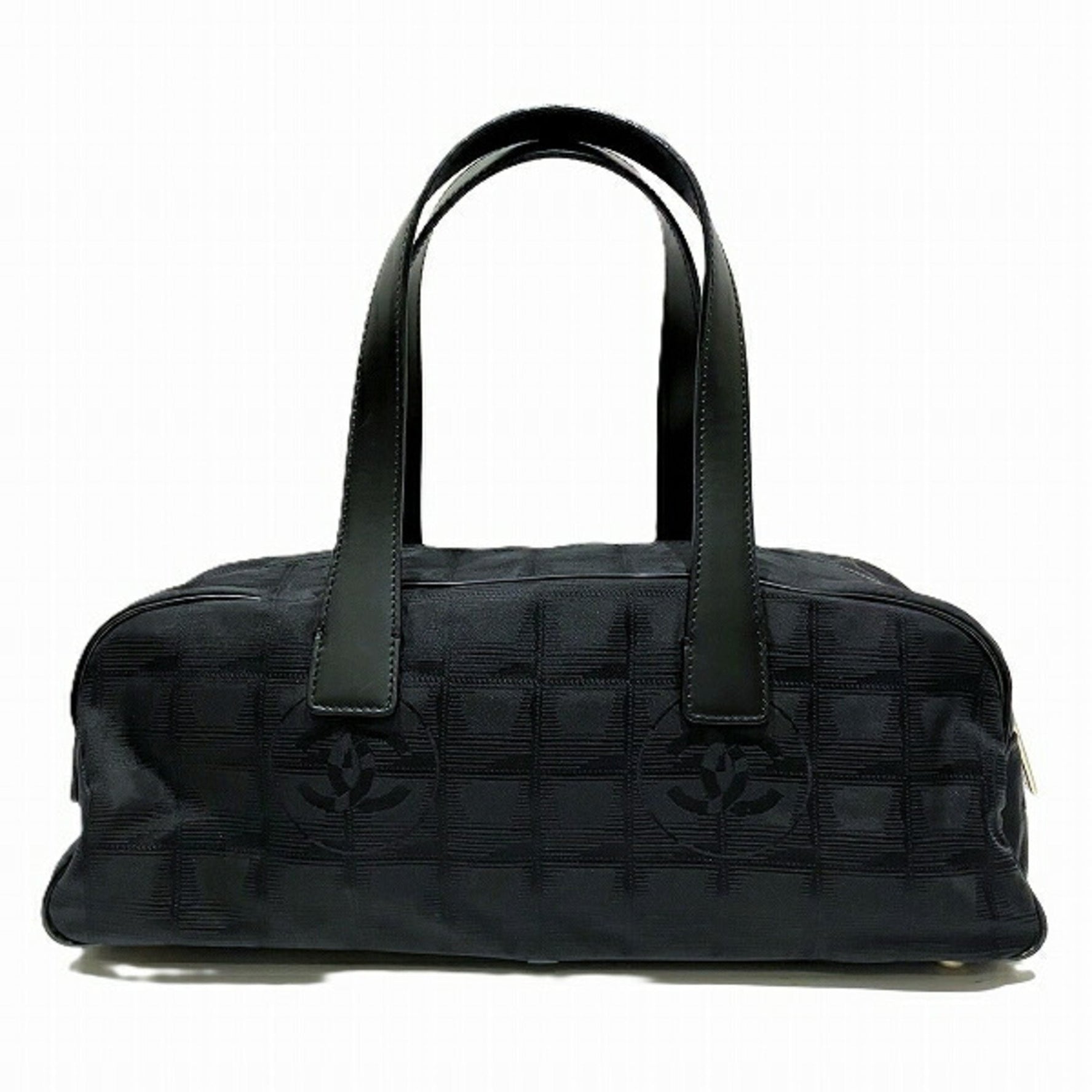 CHANEL New Travel Line Mini Boston Bag Handbag