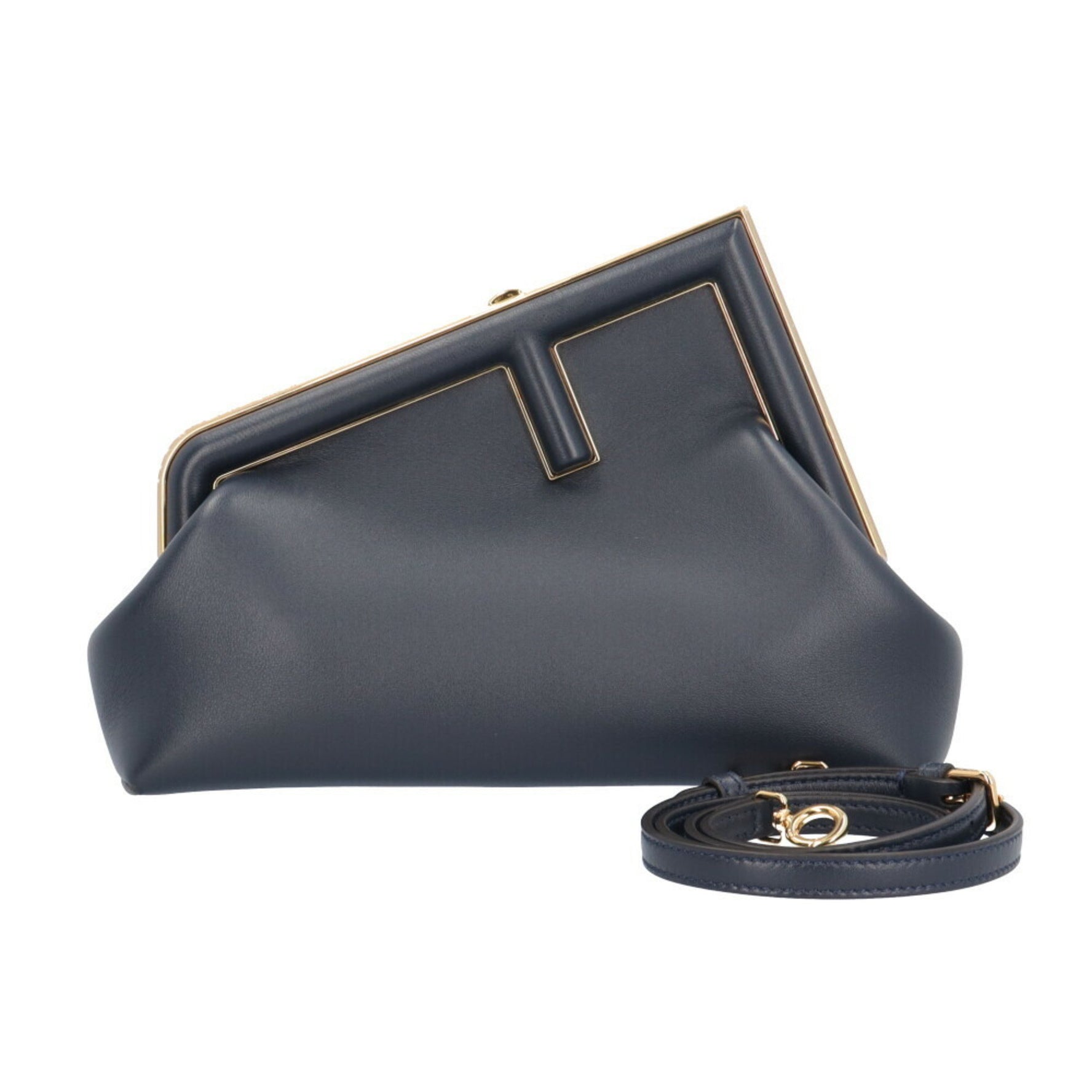 Fendi First Small Shoulder Bag Leather ABVE