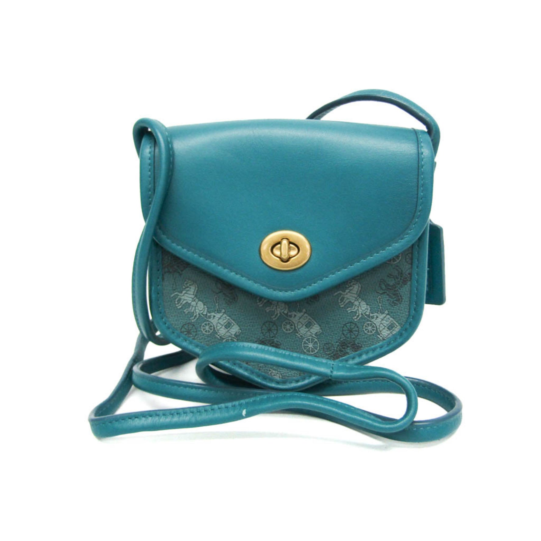 Coach 2891 Leather,PVC Shoulder Bag