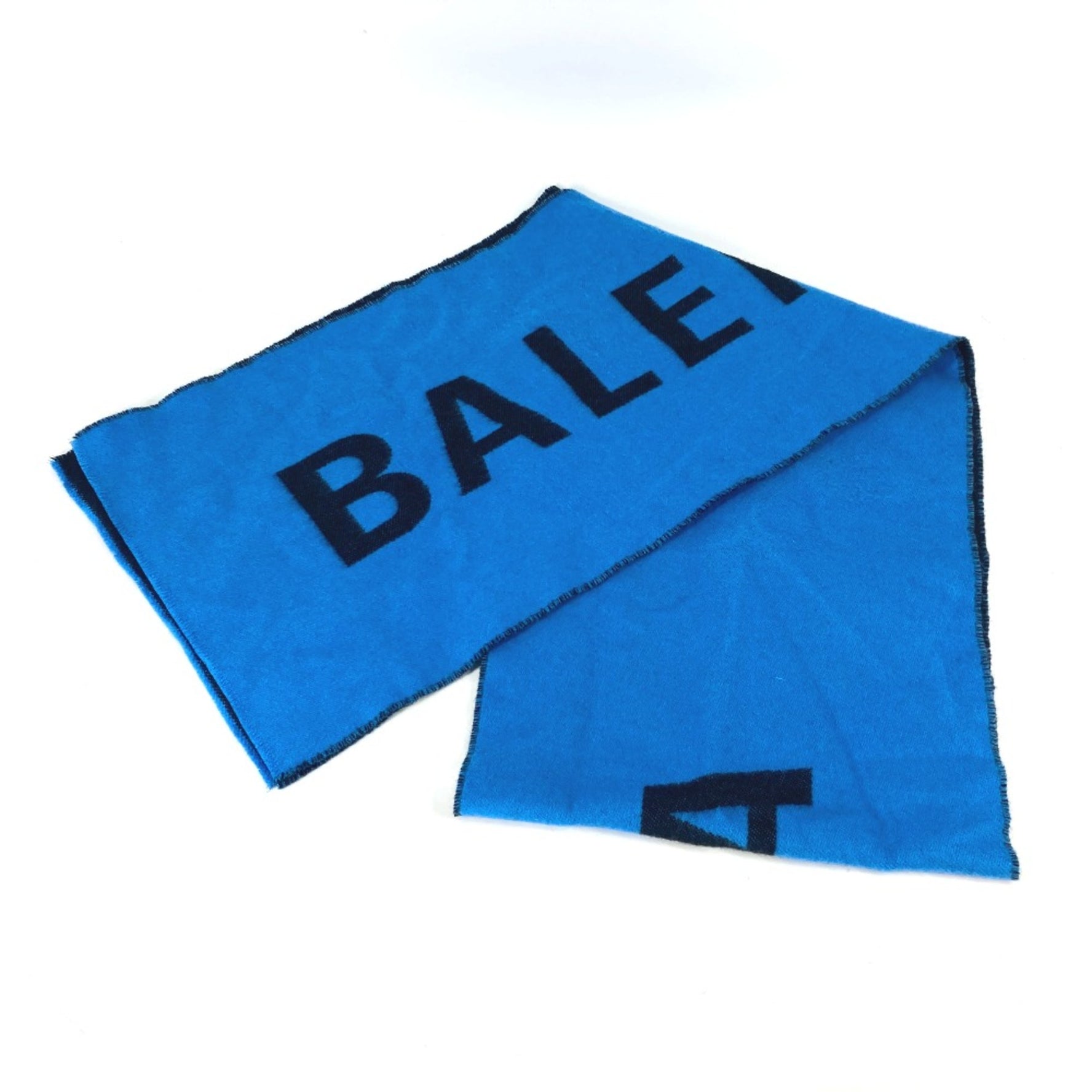 Balenciaga Bicolor Scarf Black