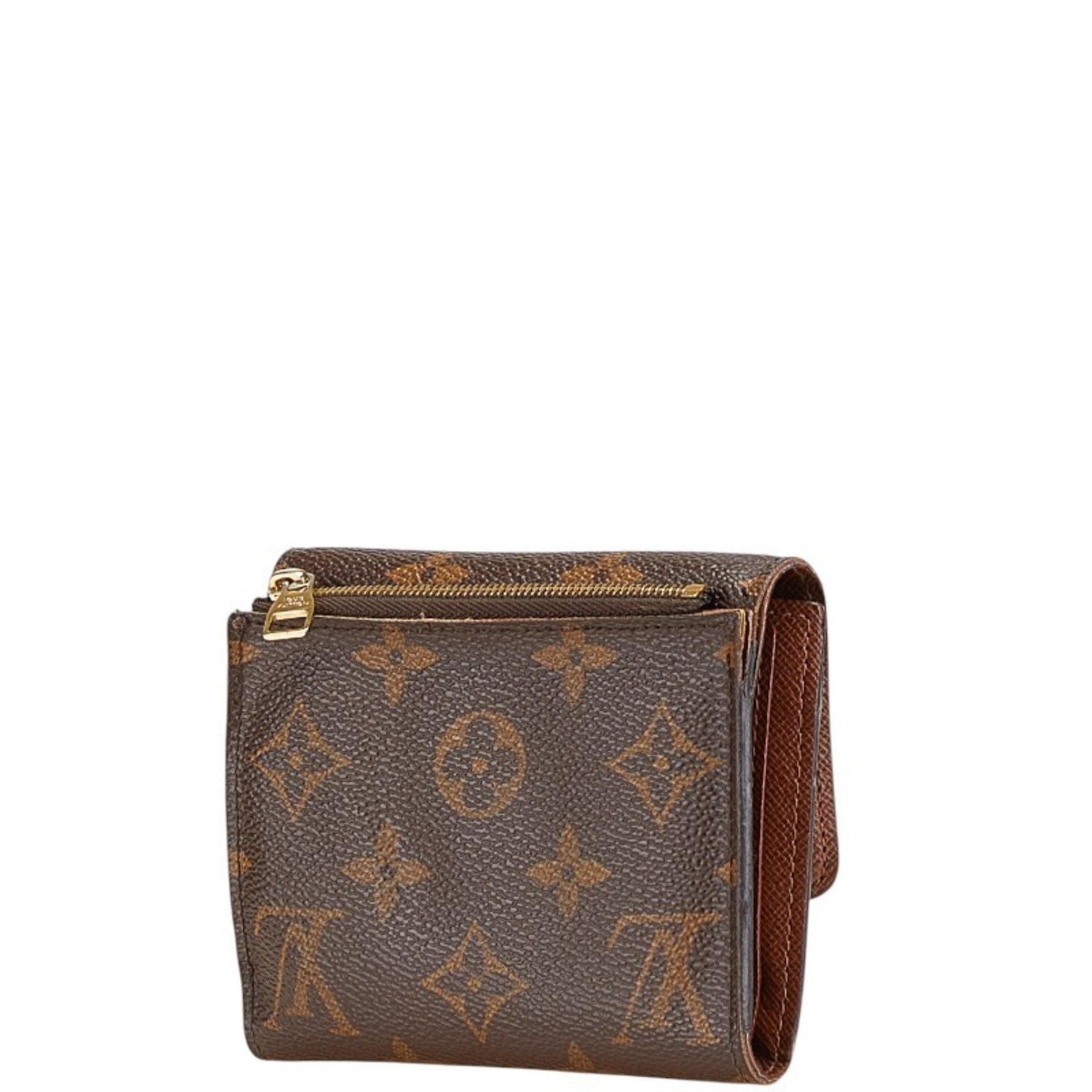 Louis Vuitton Monogram Portefeuille Anais Tri-fold Wallet Leather