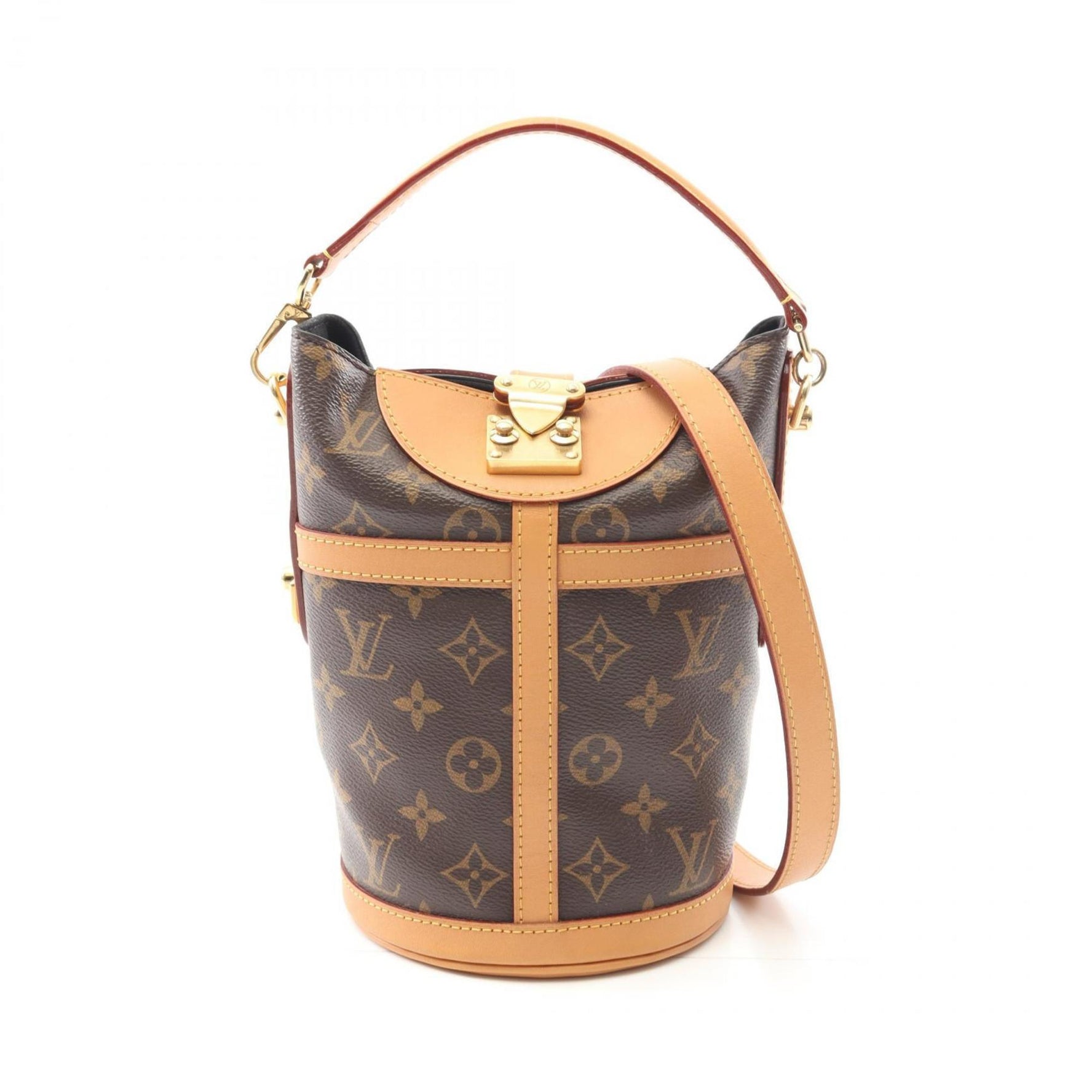 Louis Vuitton Duffle Bag, Handbag, Coated Canvas and Leather, Monogram