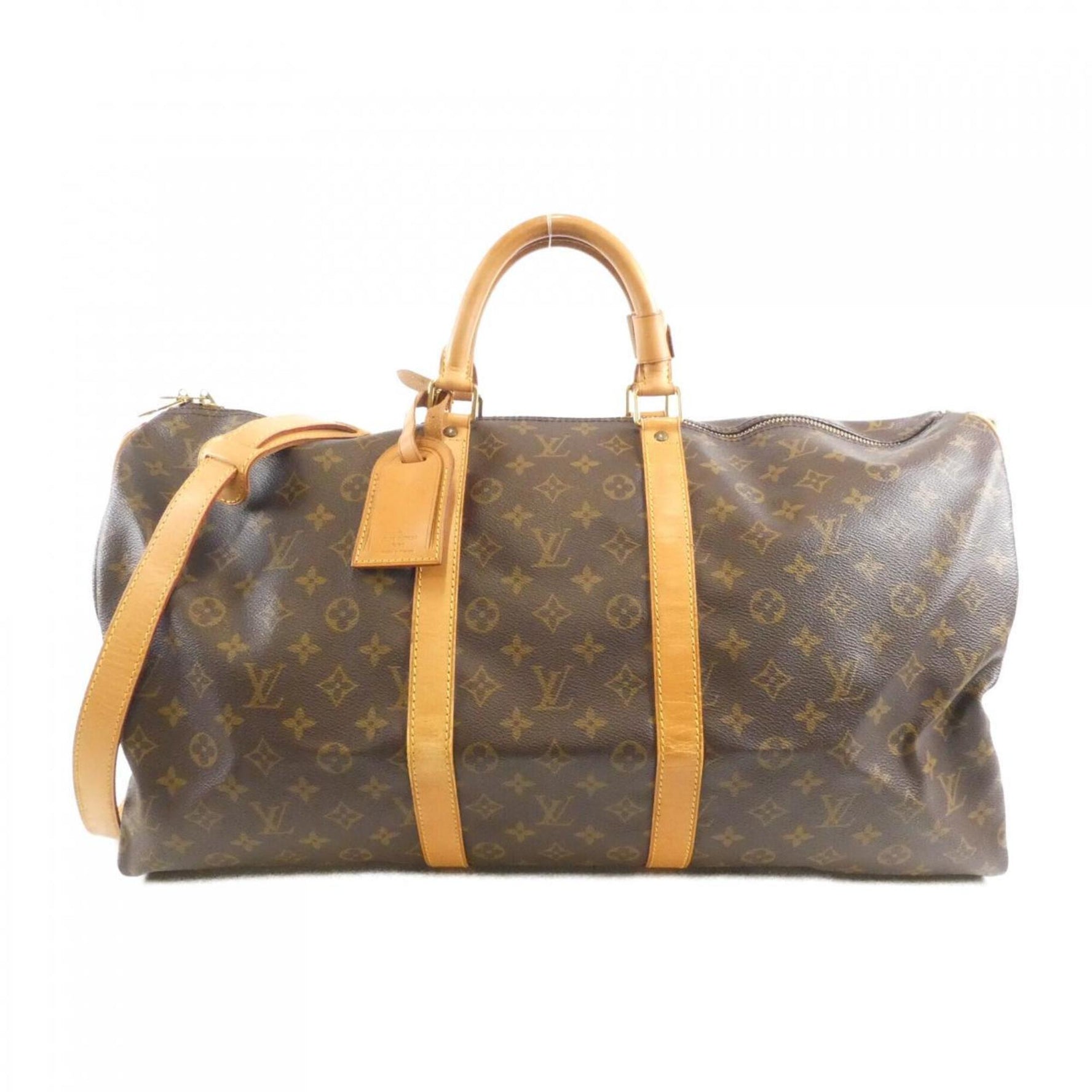 Louis Vuitton Monogram Keepall Bandouliere Boston Bag