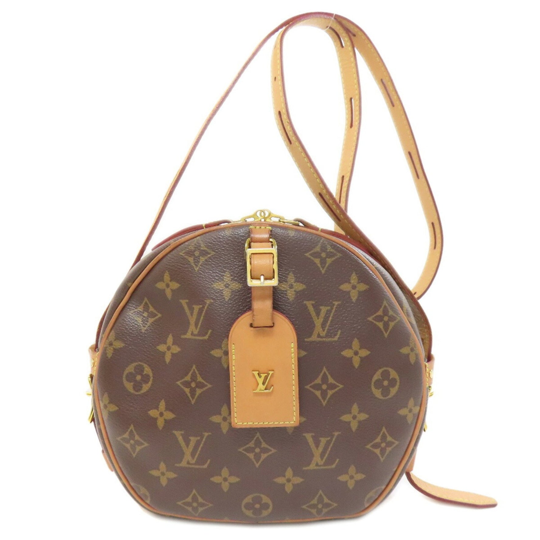 Louis Vuitton Boite Chapeau Souple Shoulder Bag Canvas