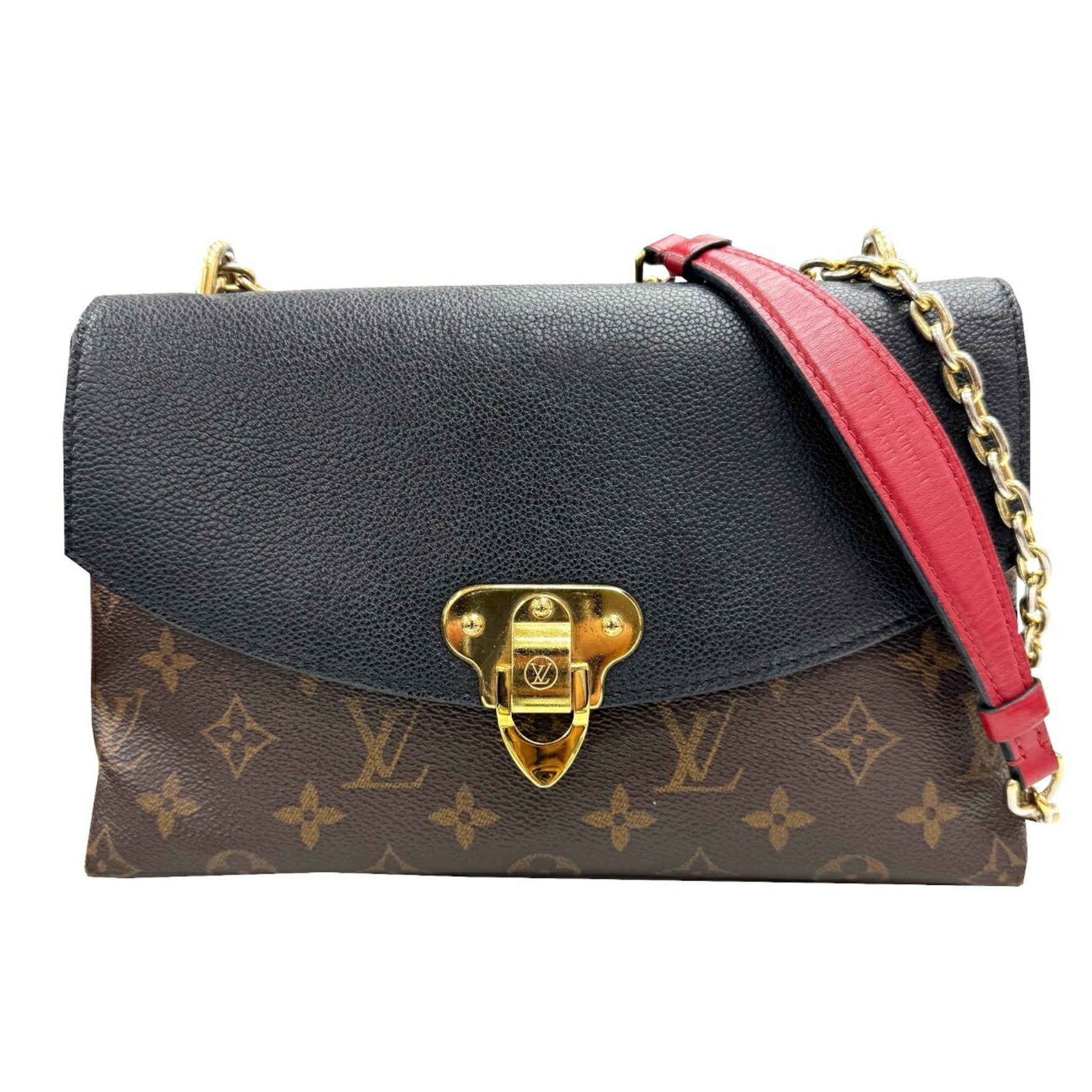 Louis Vuitton San Placide Chain Shoulder Bag Monogram