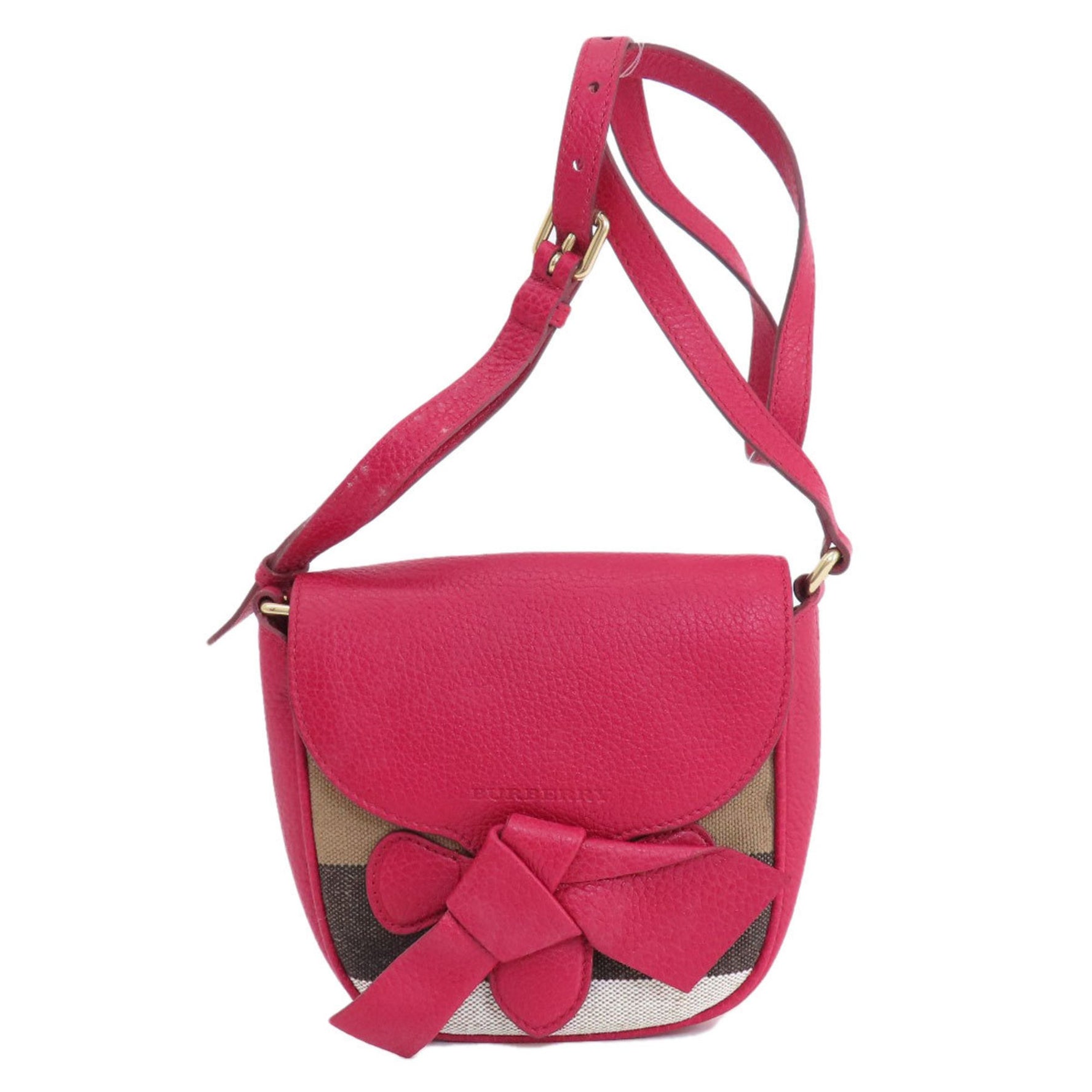 Burberry Crossbody Shoulder Bag Leather