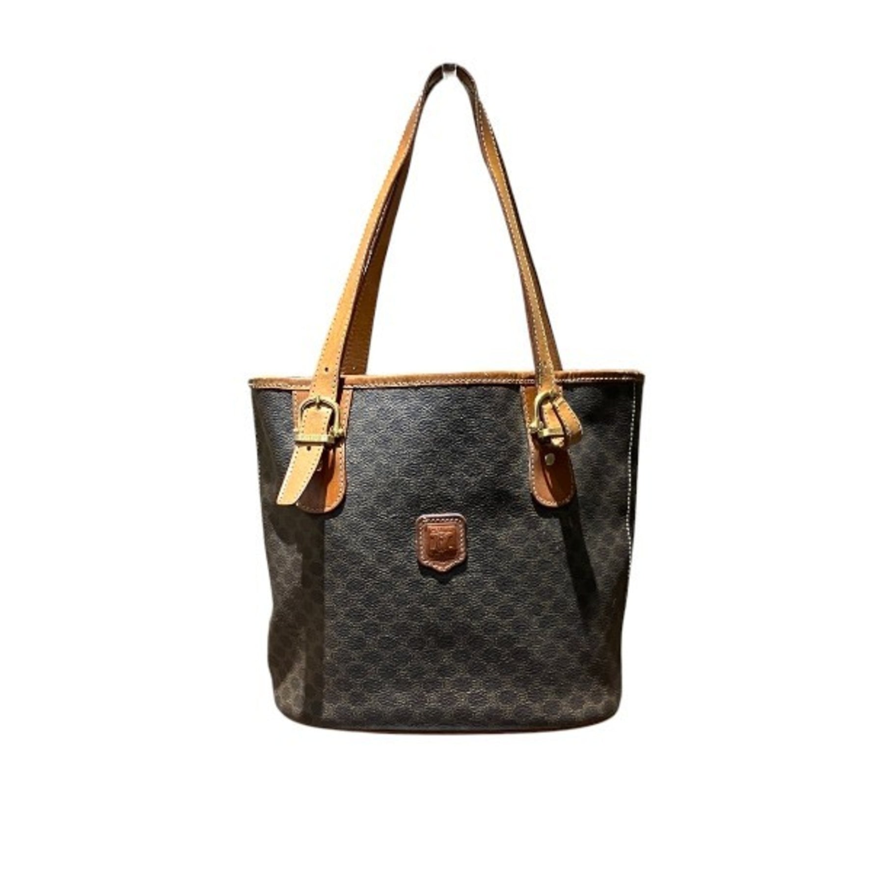 CELINE Macadam Pattern Bag Handbag Tote