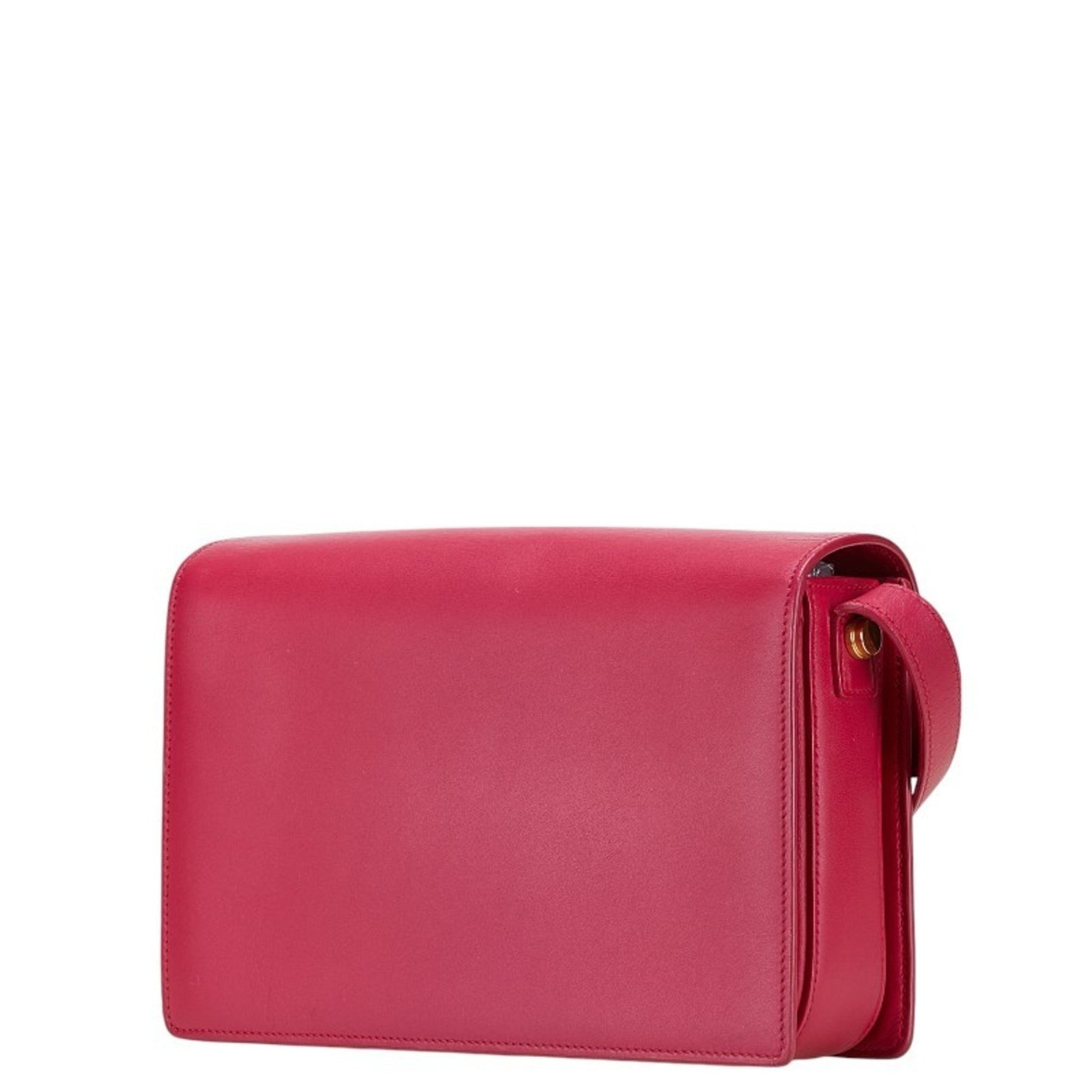 Saint Laurent Classic Lulu Shoulder Bag Gold Leather
