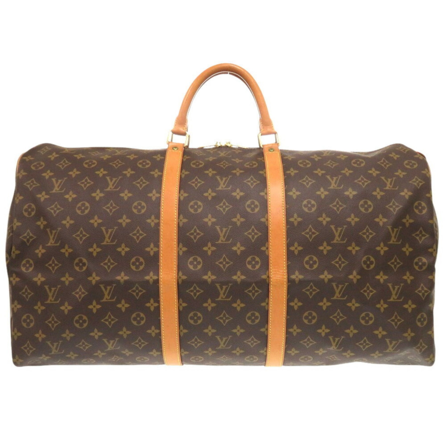 Louis Vuitton Keepall 60 Monogram Boston Bag LV 1028