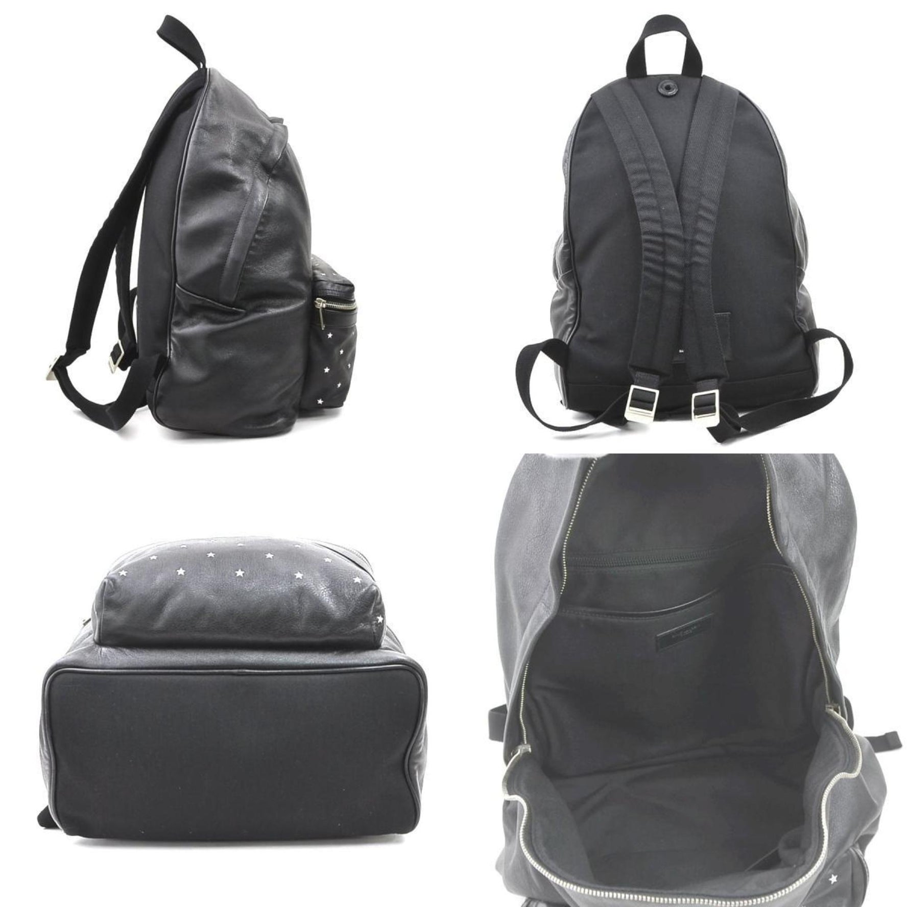 Saint Laurent Backpack, Leather, Men's/Women's