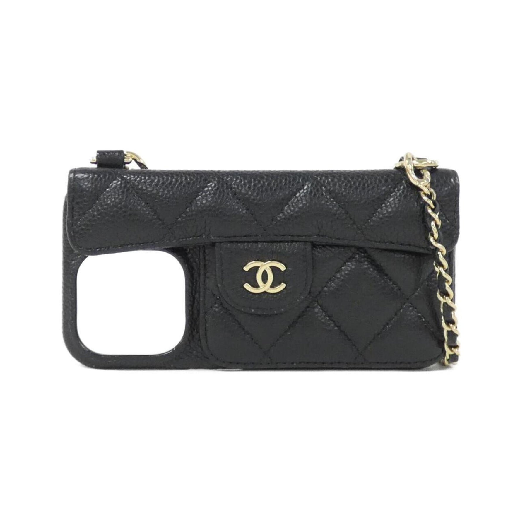CHANEL TIMELESS CLASSIC LINE (IPHONE 14 PRO) PHONE CASE