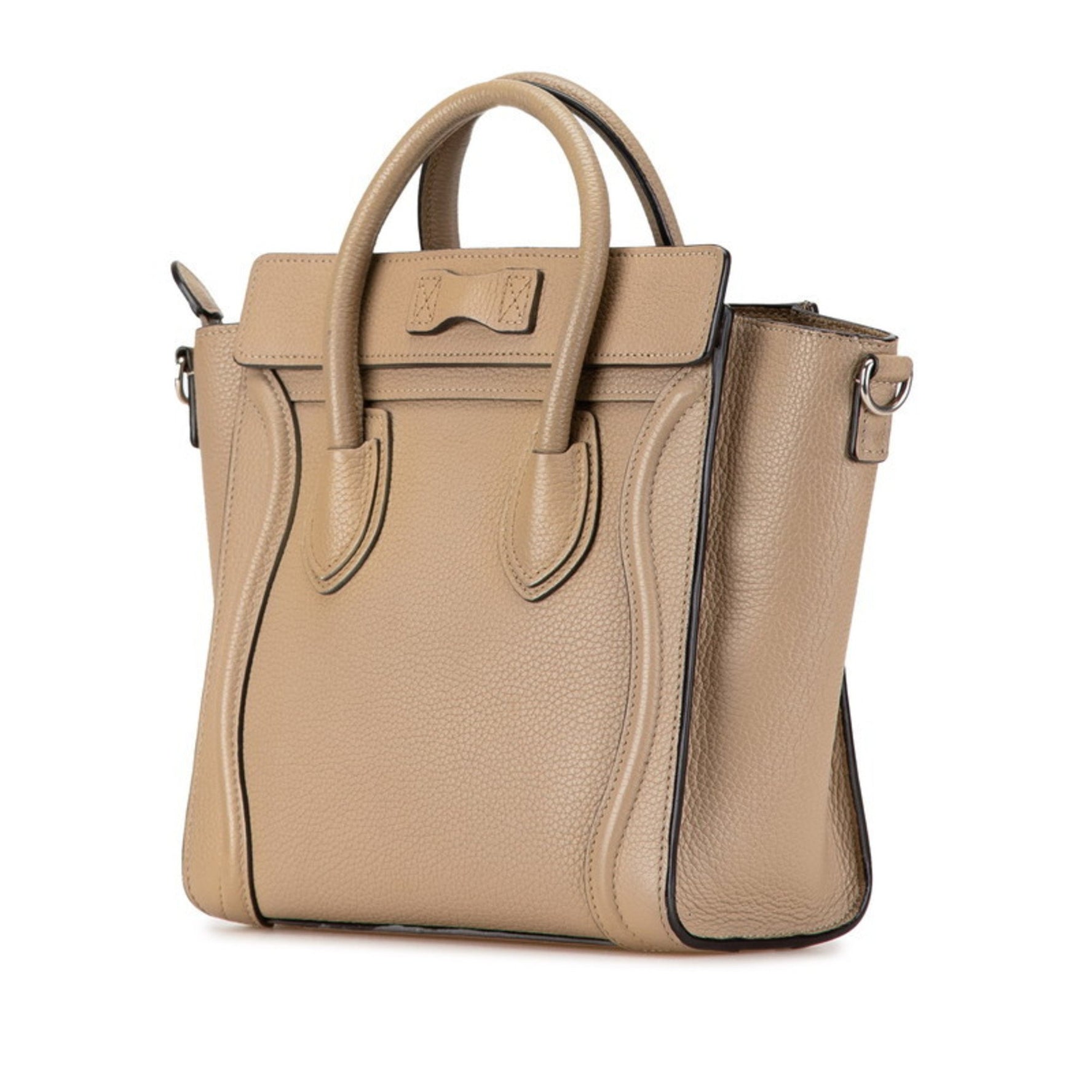 Celine Luggage Nano Shopper Handbag Shoulder Bag Leather