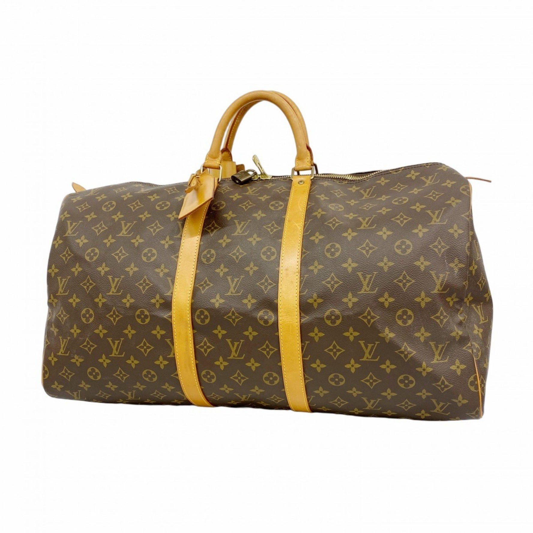 Louis Vuitton Monogram Keepall 55 Boston Bag Men's/Women's
