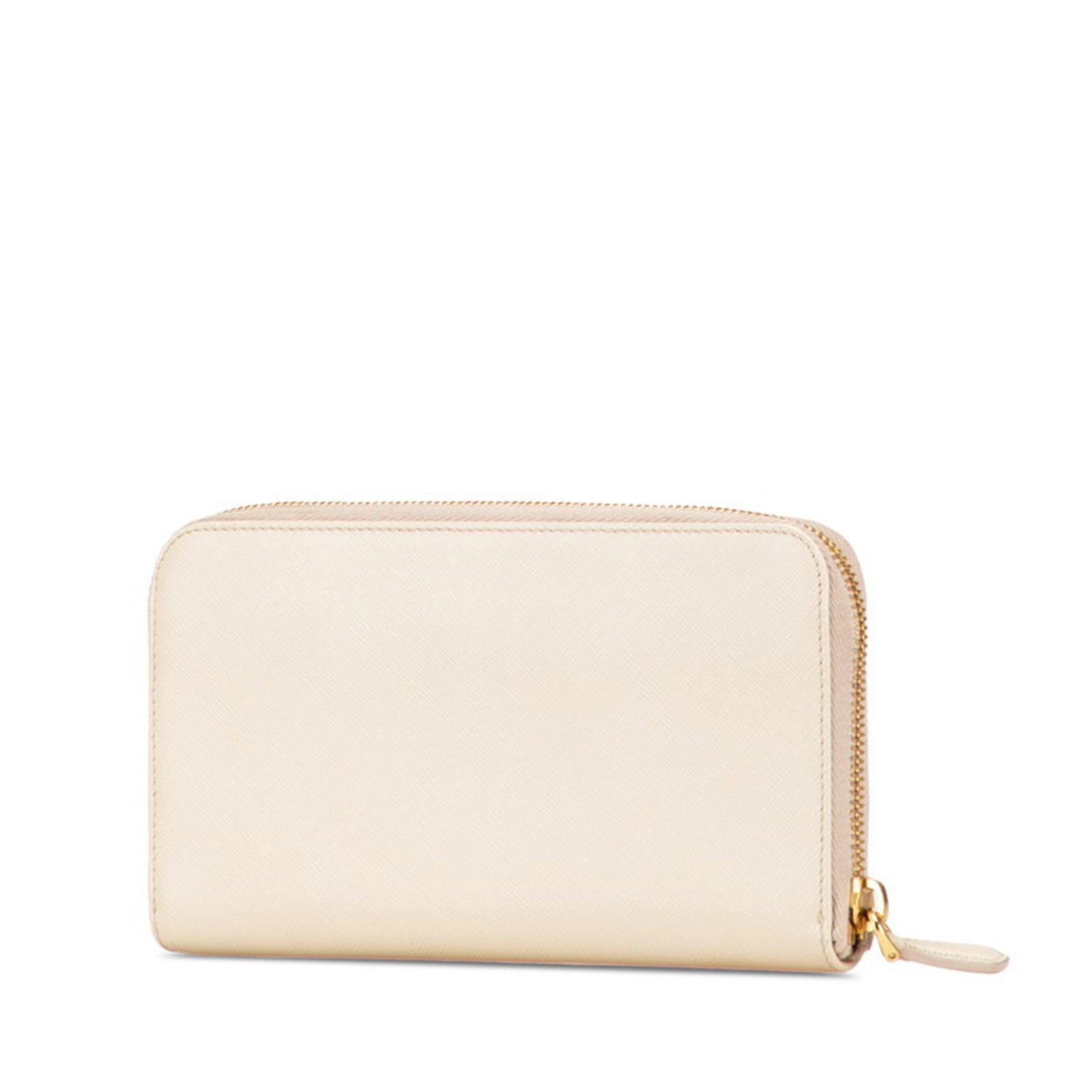 Prada logo long wallet in Saffiano leather .