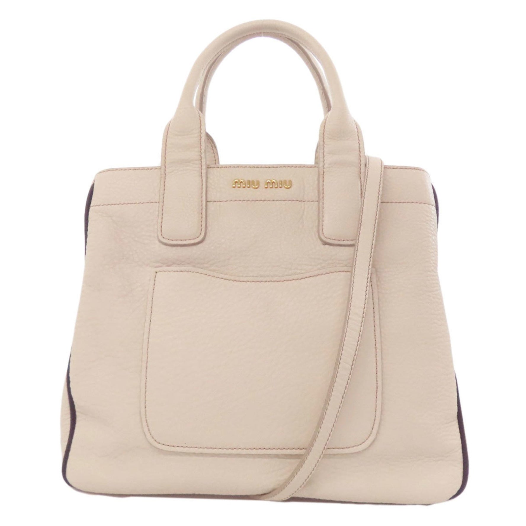 Miu Miu Miu handbag leather