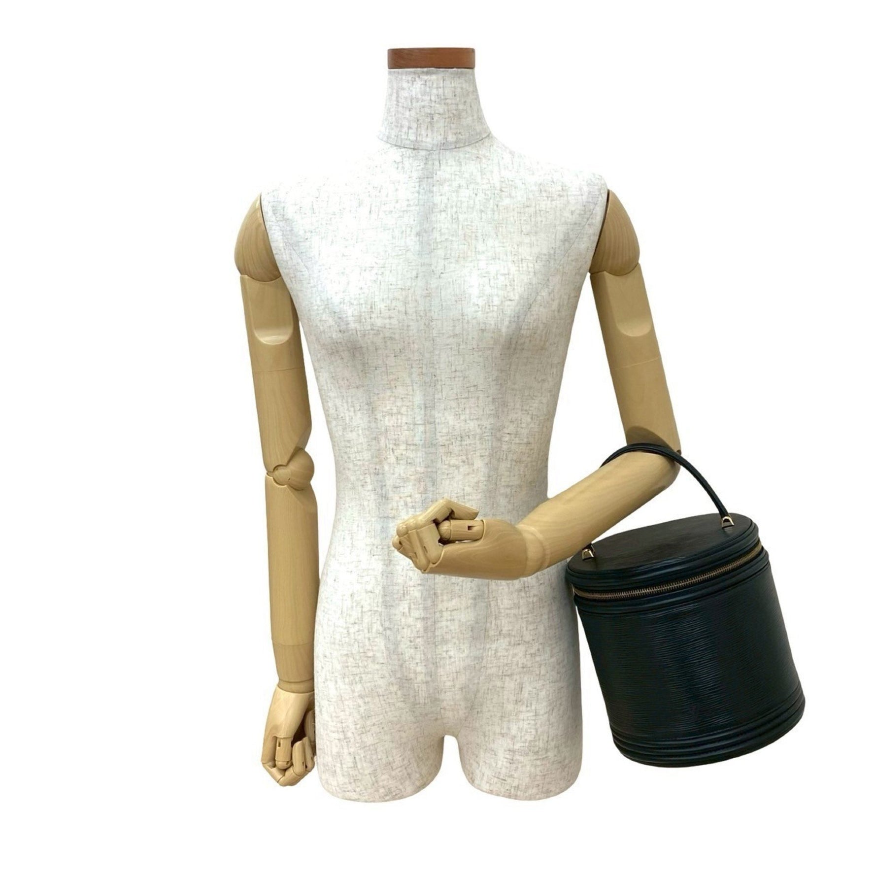 Louis Vuitton Cannes Epi Leather Vanity Bag in Noir