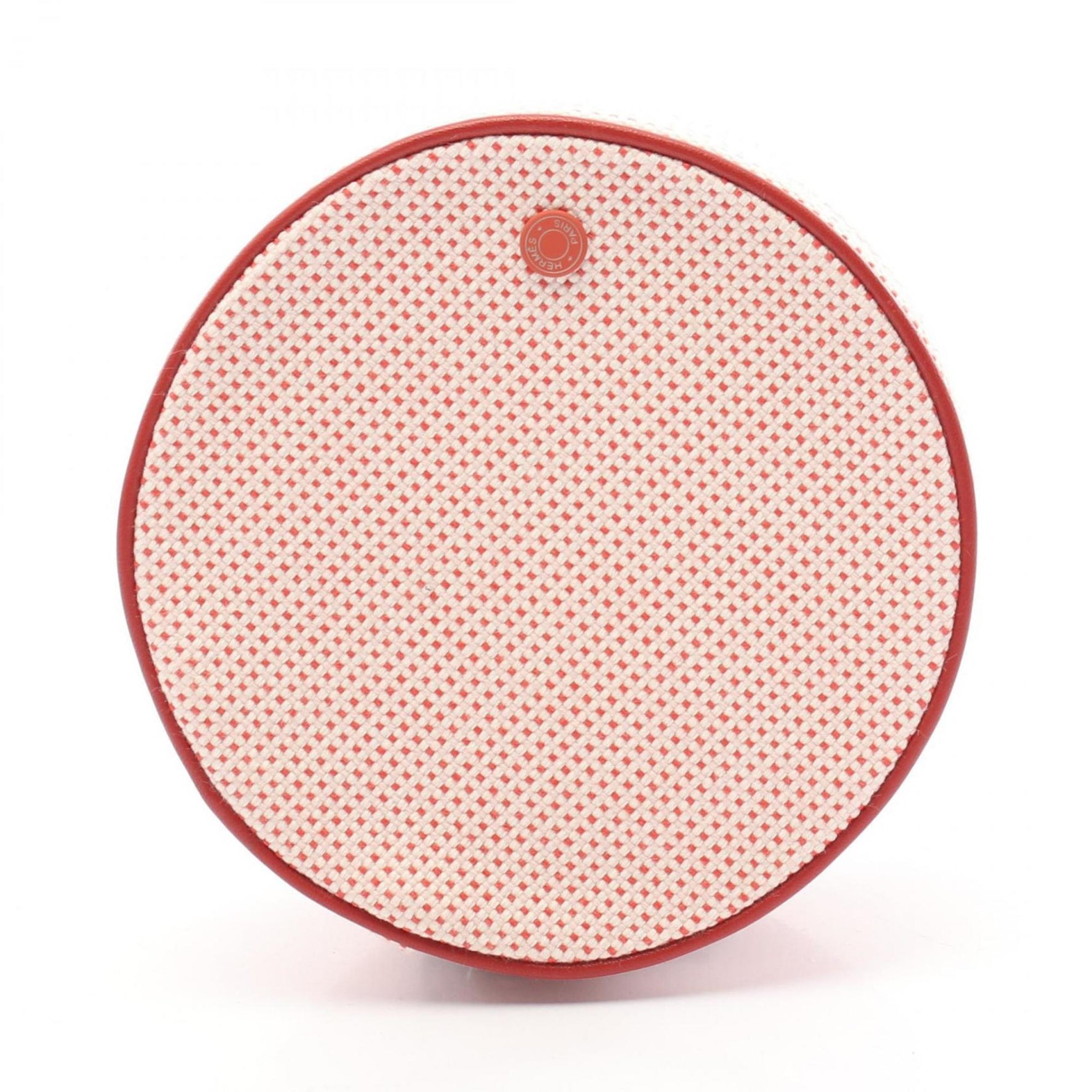 Hermes Evasion Pouch Bag Toile H White Bordeaux