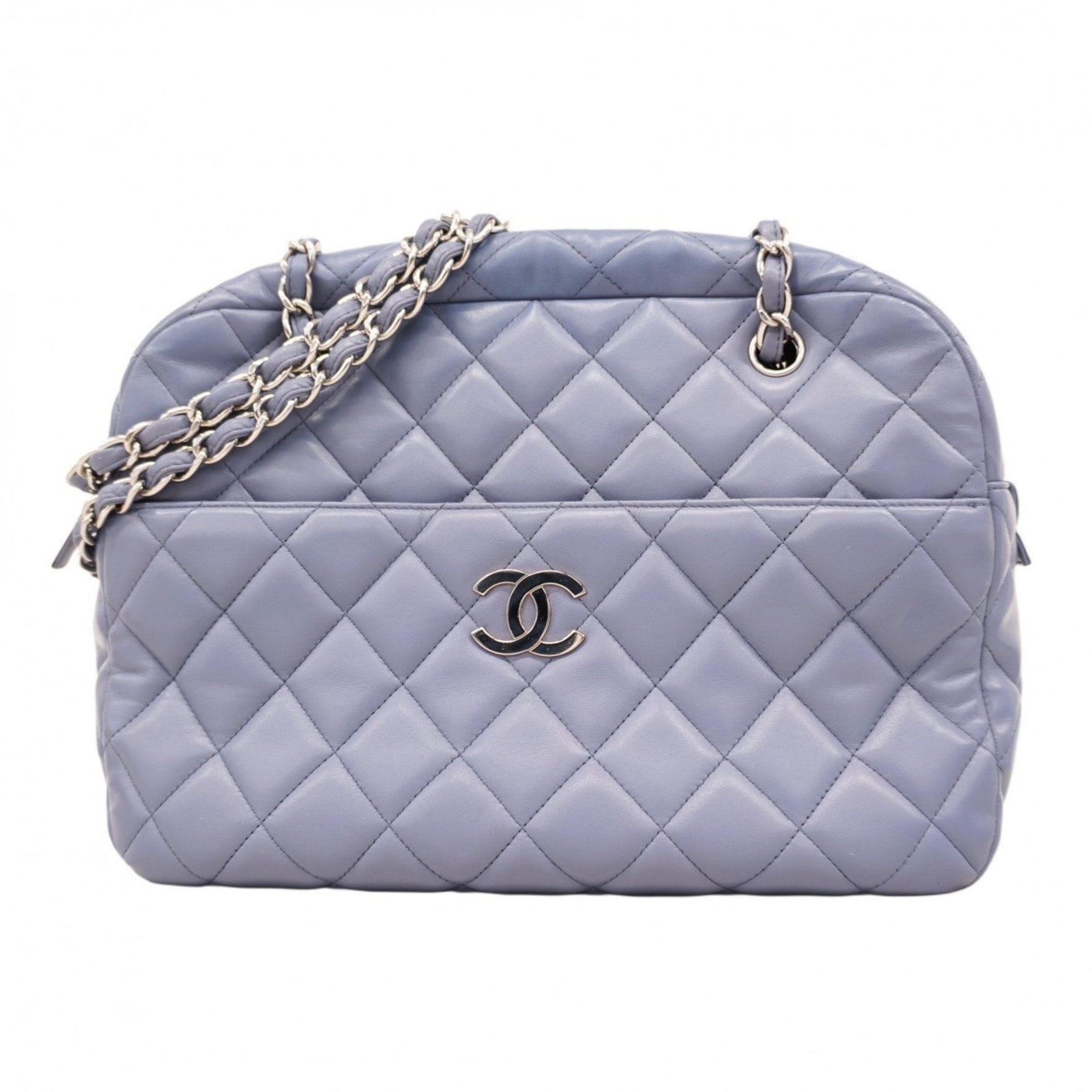 Chanel Matelasse Chain Shoulder Bag, Lambskin