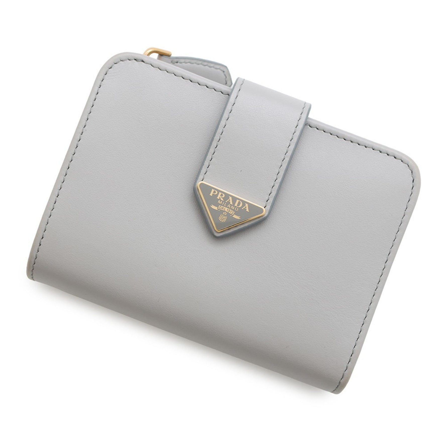 Prada Bi-fold Wallet City Calf Tab