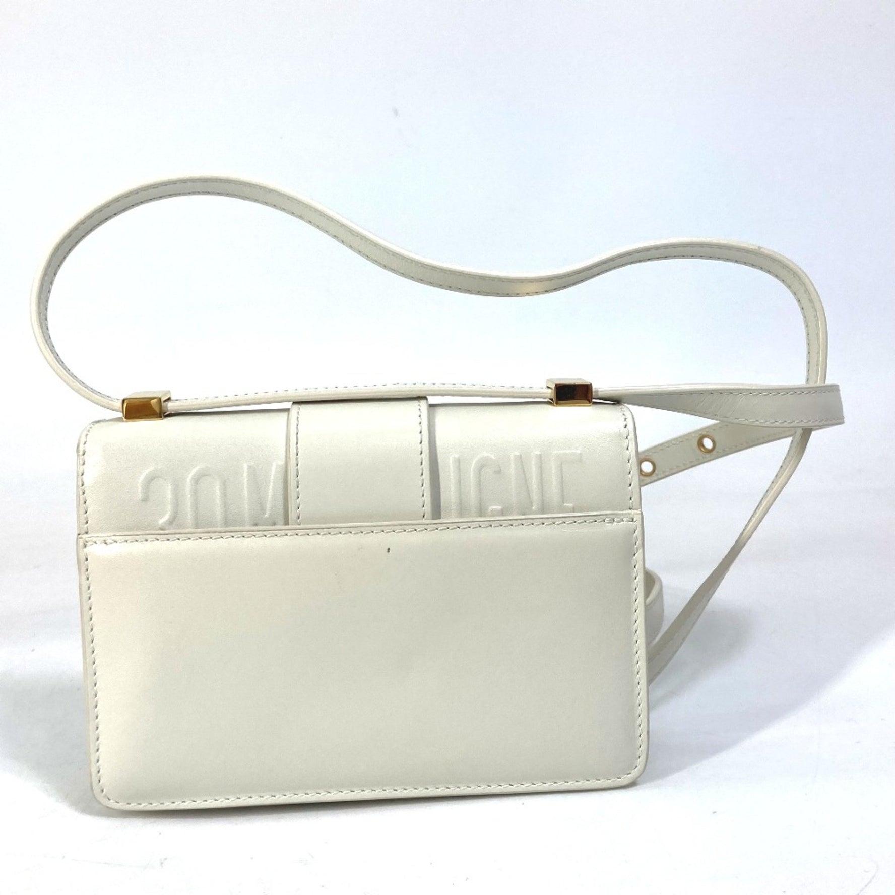 Christian Dior Christian CDHardware Pochette Crossbody pouch Shoulder Bag Gold