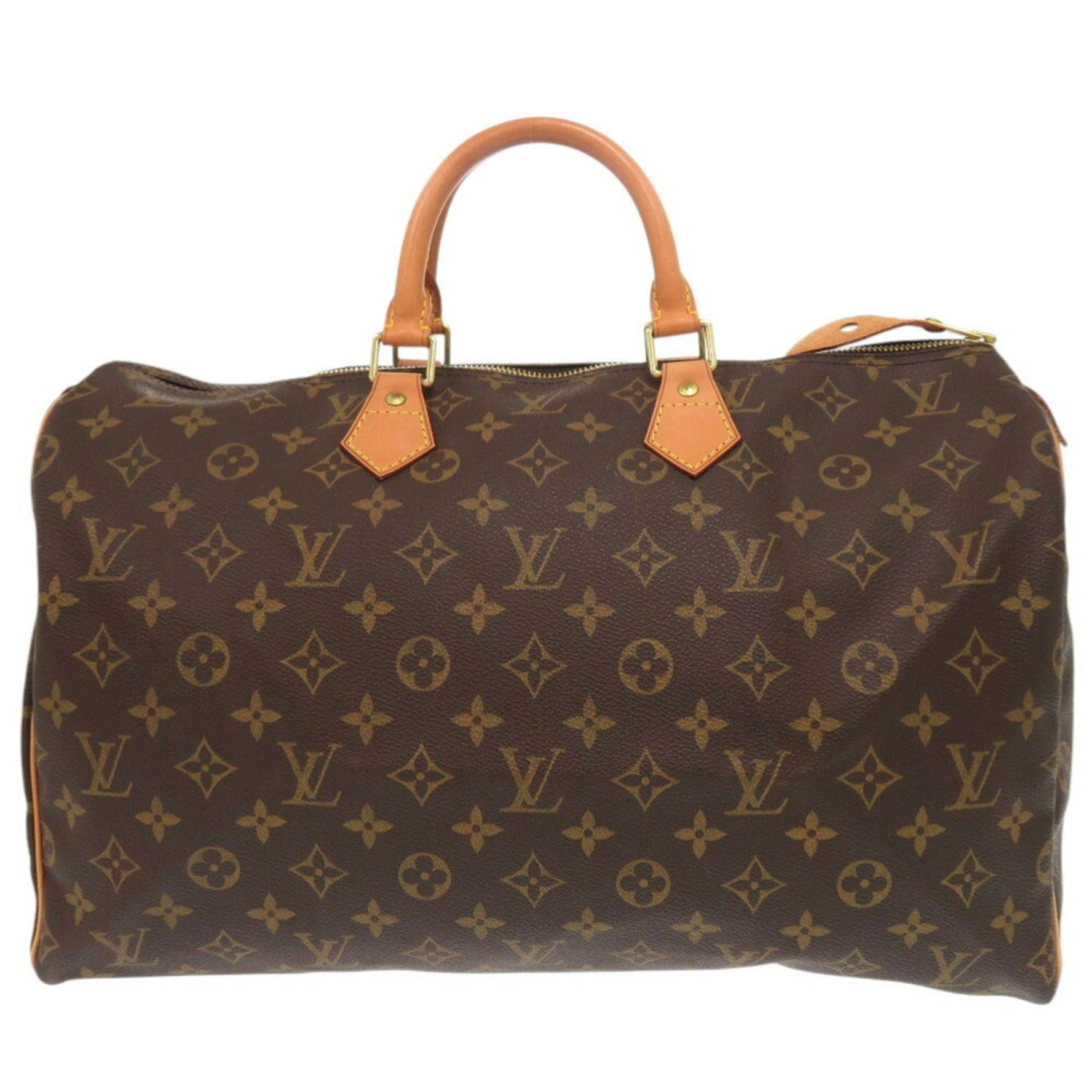 Louis Vuitton Speedy 40 Monogram Brown Handbag LV 0011