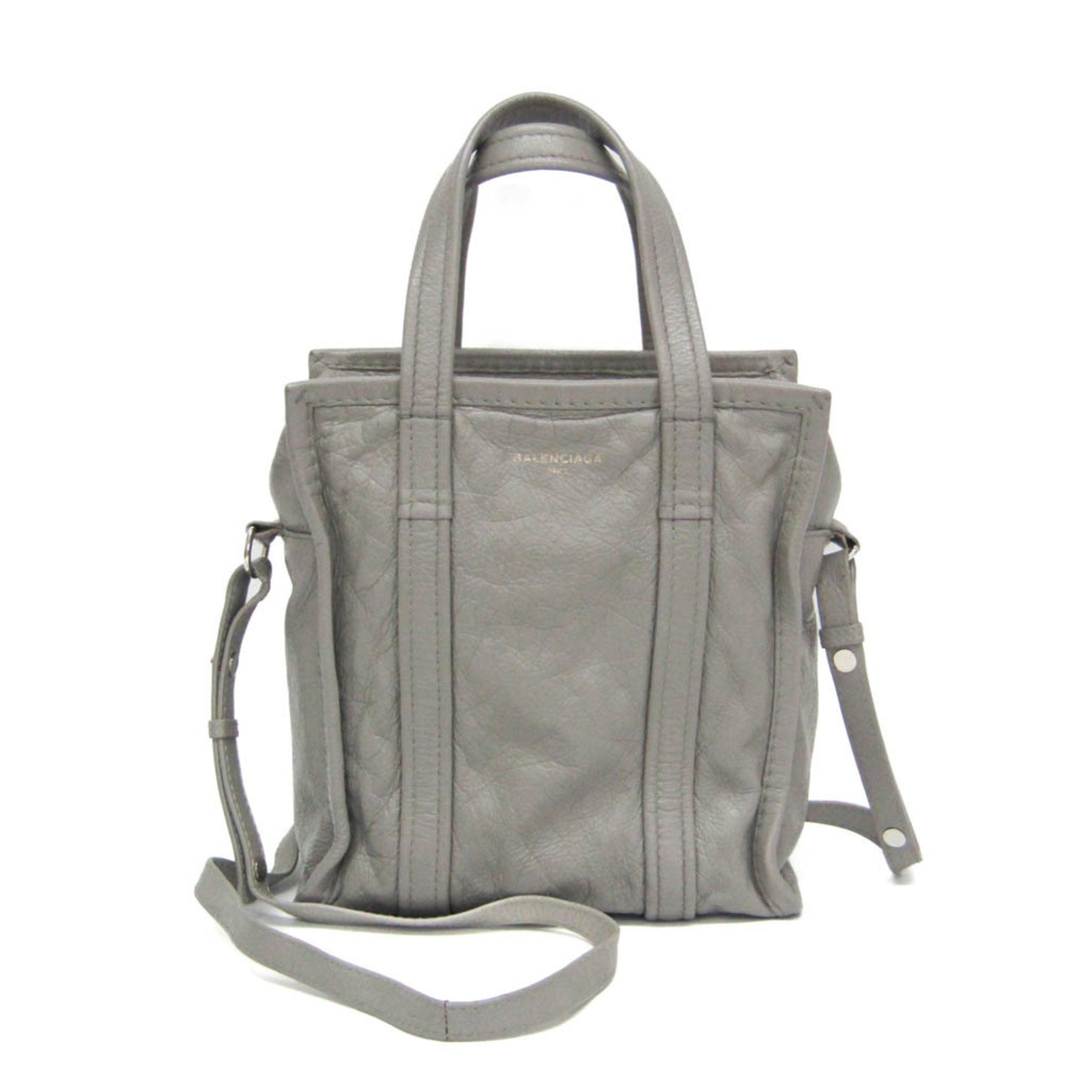 Balenciaga Bazar Shopper XS Leather Shoulder Bag,Tote Bag