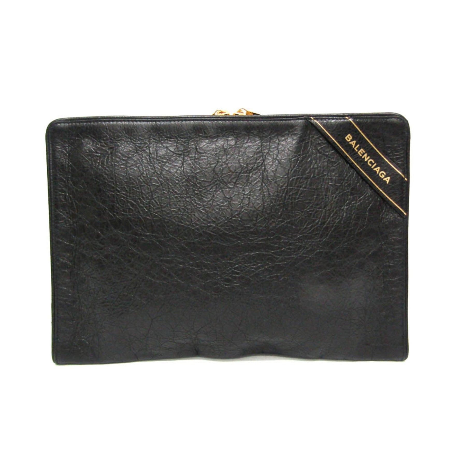 Balenciaga Men,Women Leather Clutch Bag