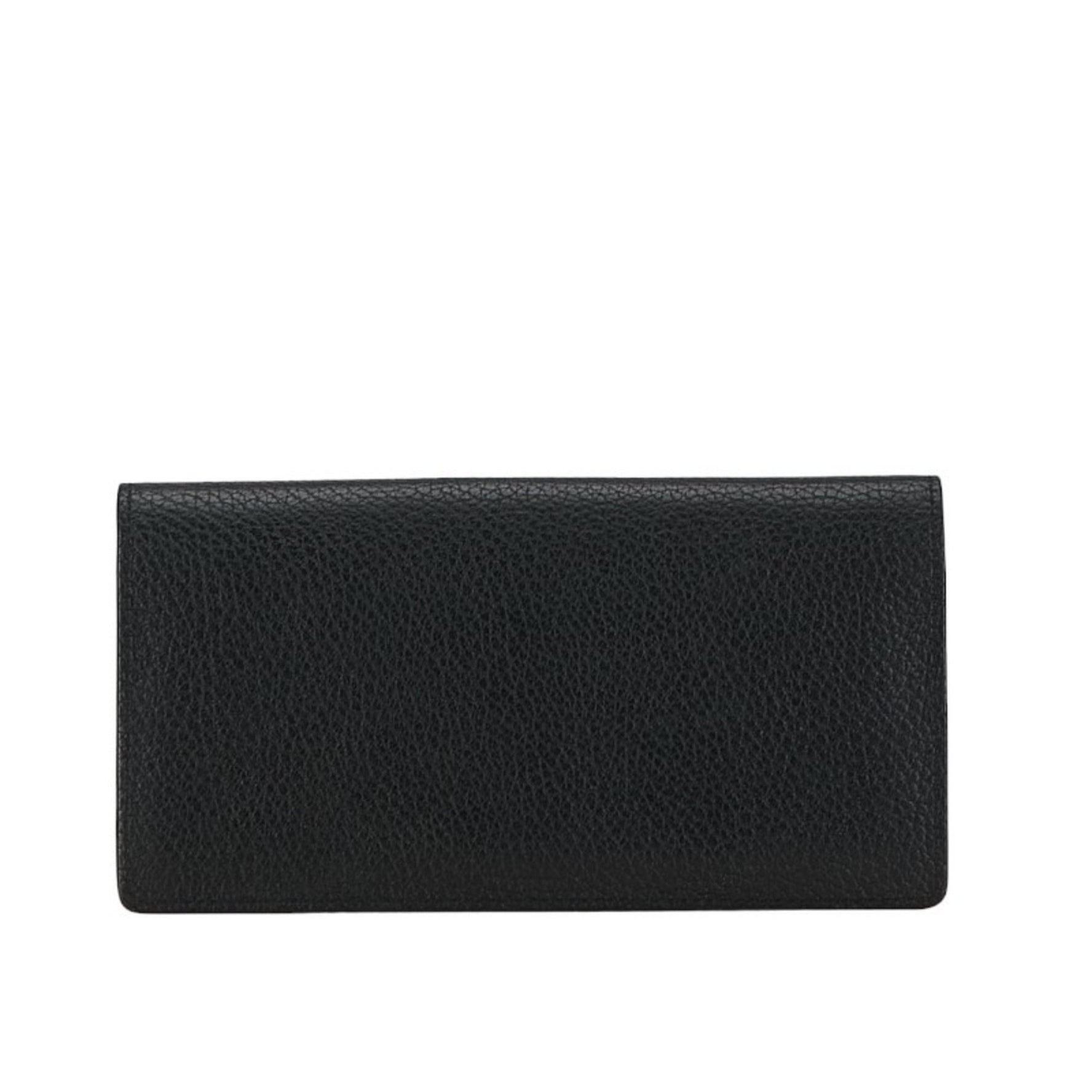 Louis Vuitton Taurillon Portefeuille Brazza Long Wallet Noir Black Leather