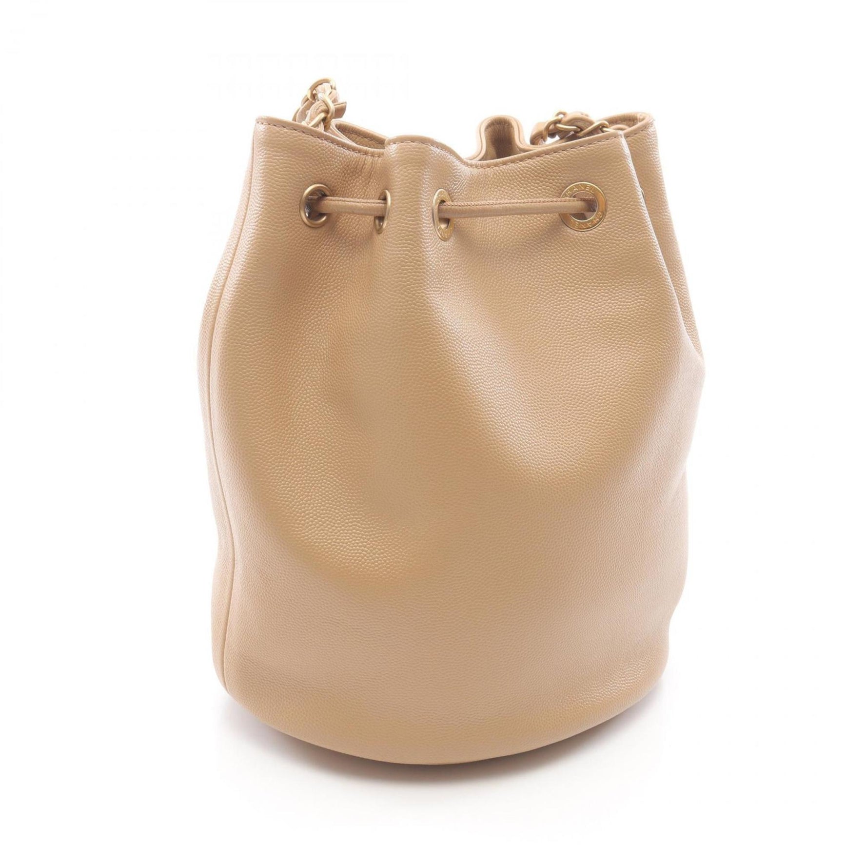 CHANEL Deauville Shoulder Bag in Calfskin Leather