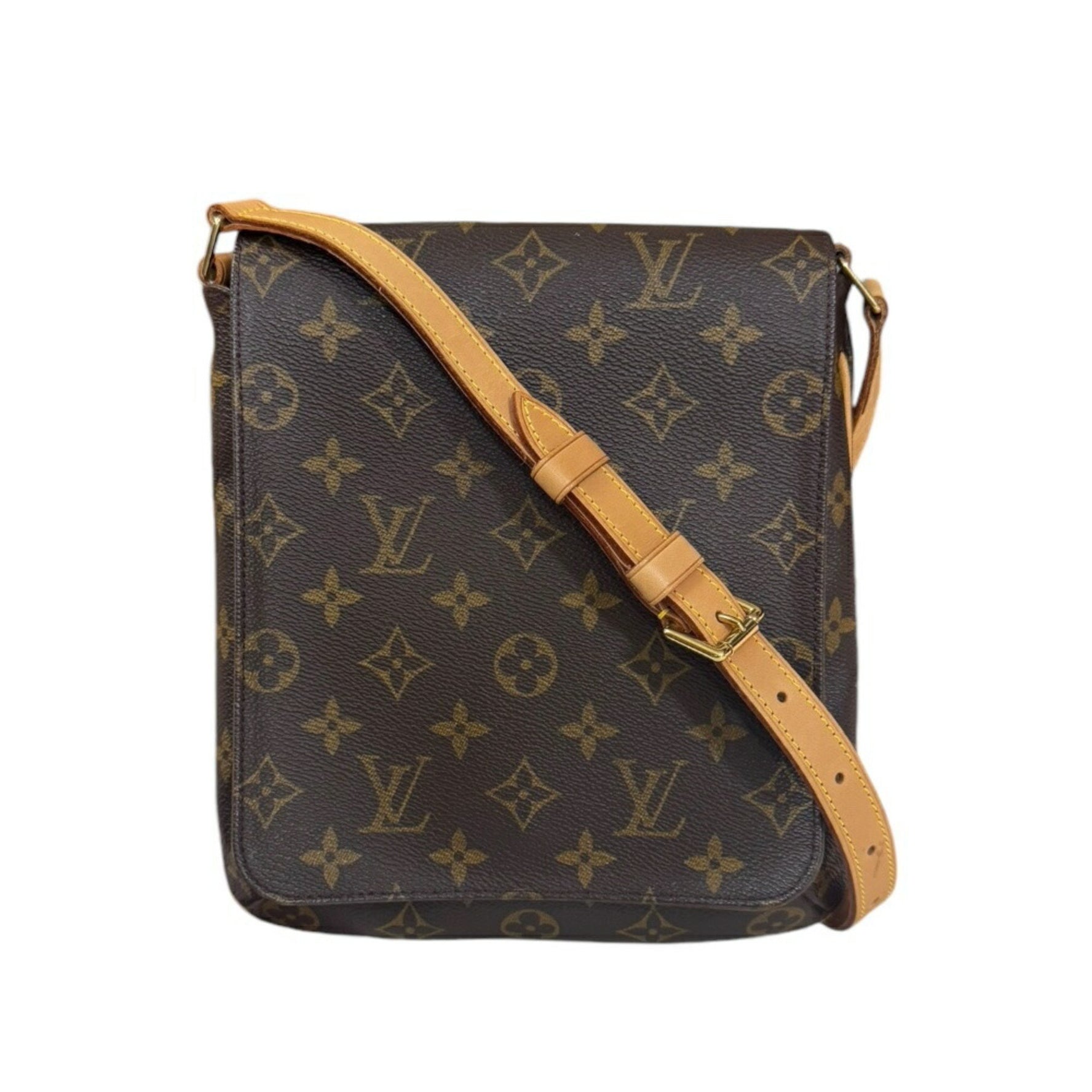 Louis Vuitton Musette Salsa Monogram Shoulder Bag Canvas