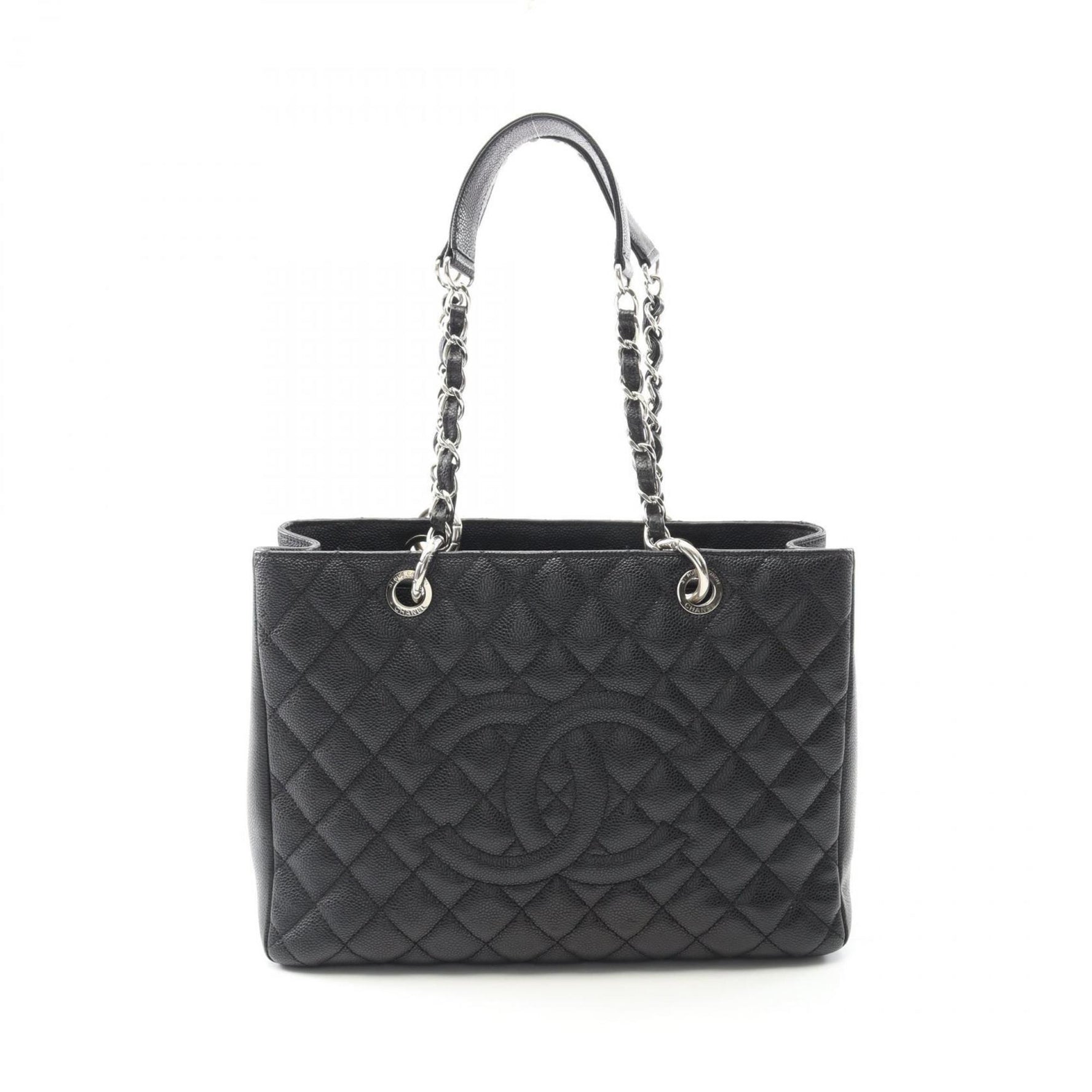 CHANEL Matelasse Grand Shopping GST Tote Bag in Calfskin Leather