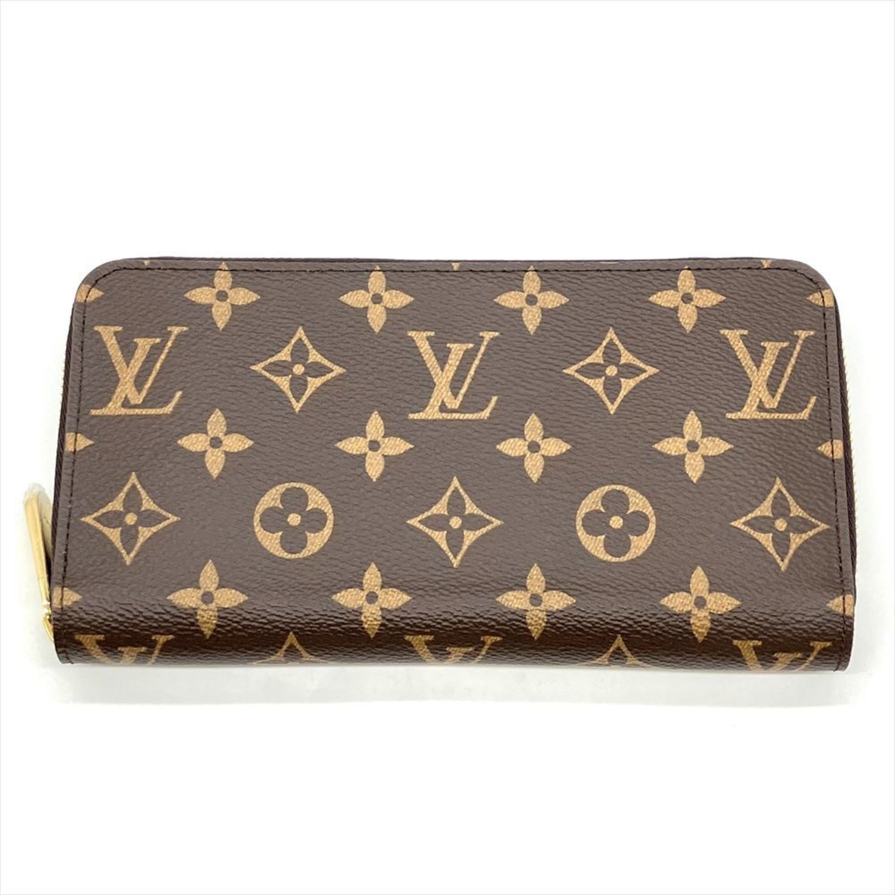 Louis Vuitton Zippy Wallet Monogram Canvas, Fuchsia, with Built-in RFID (IC Chip)