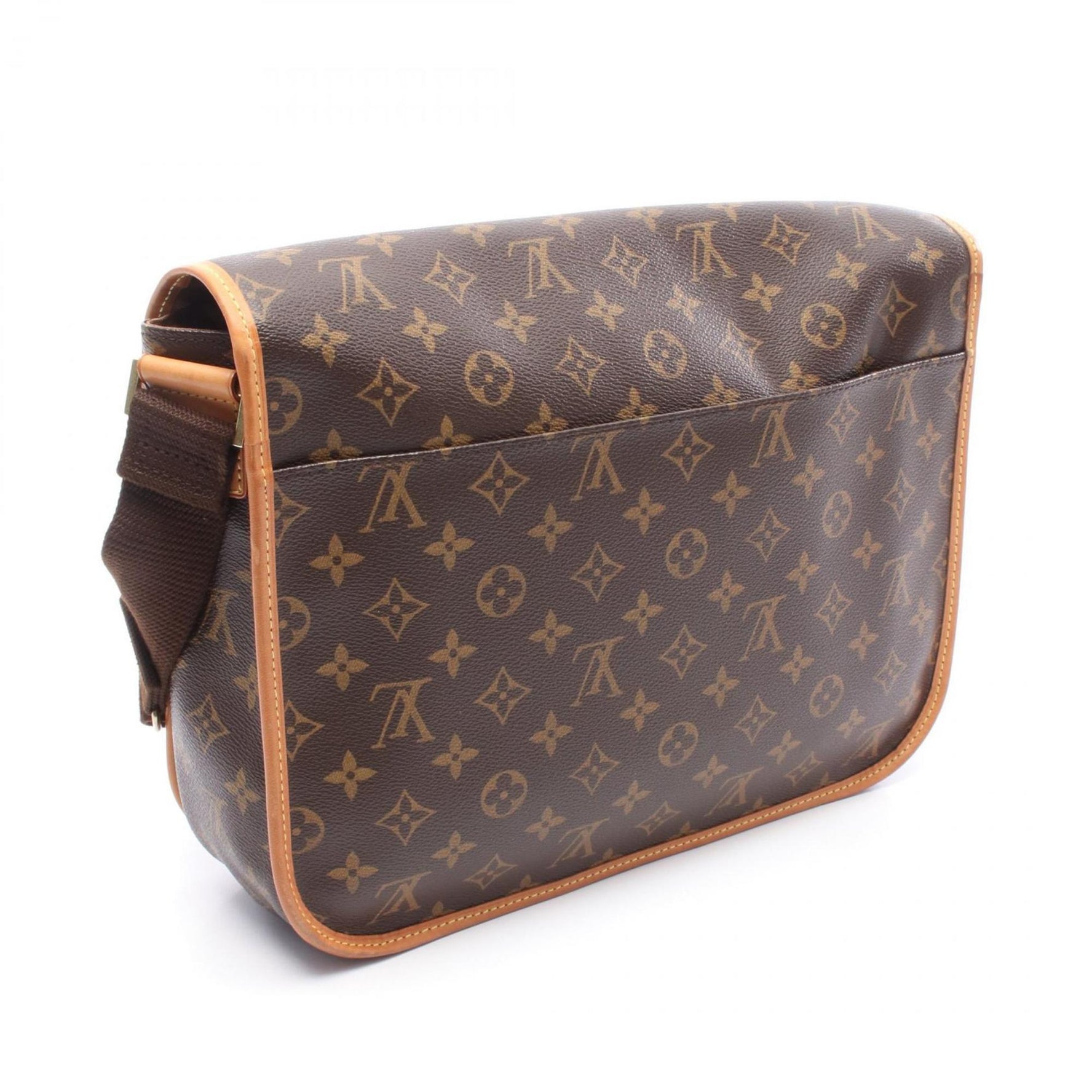 Louis Vuitton Bosphore Messenger Bag, GM, Coated Canvas and Leather, Monogram, Women
