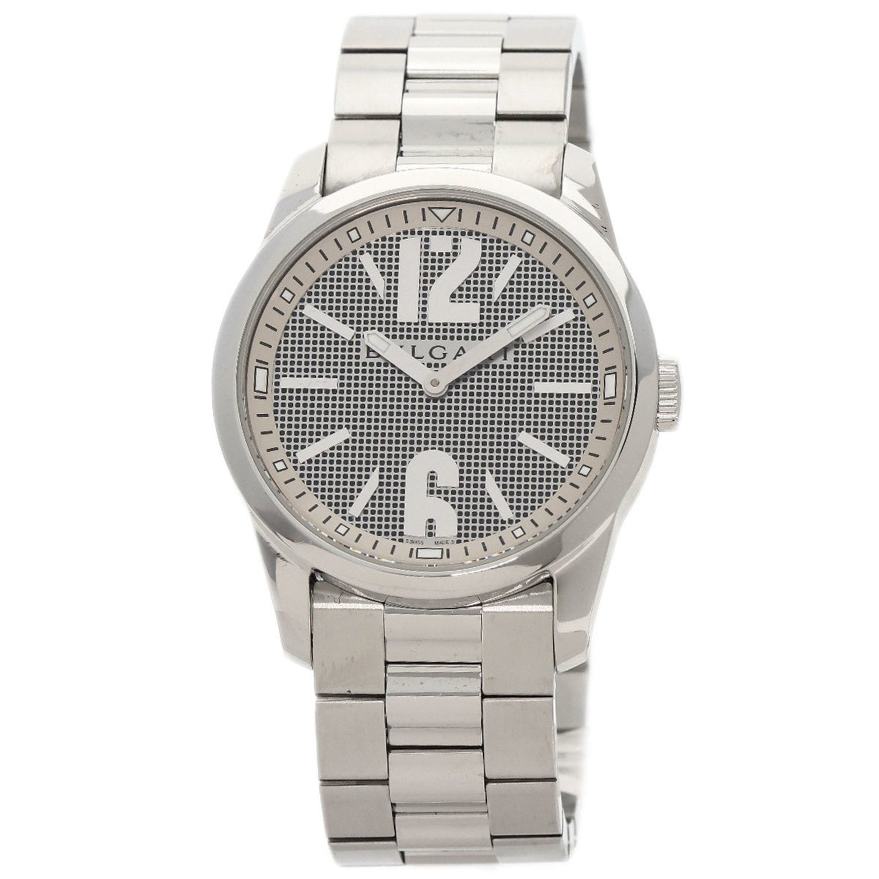 BVLGARI Solotempo Watch Stainless Steel SS