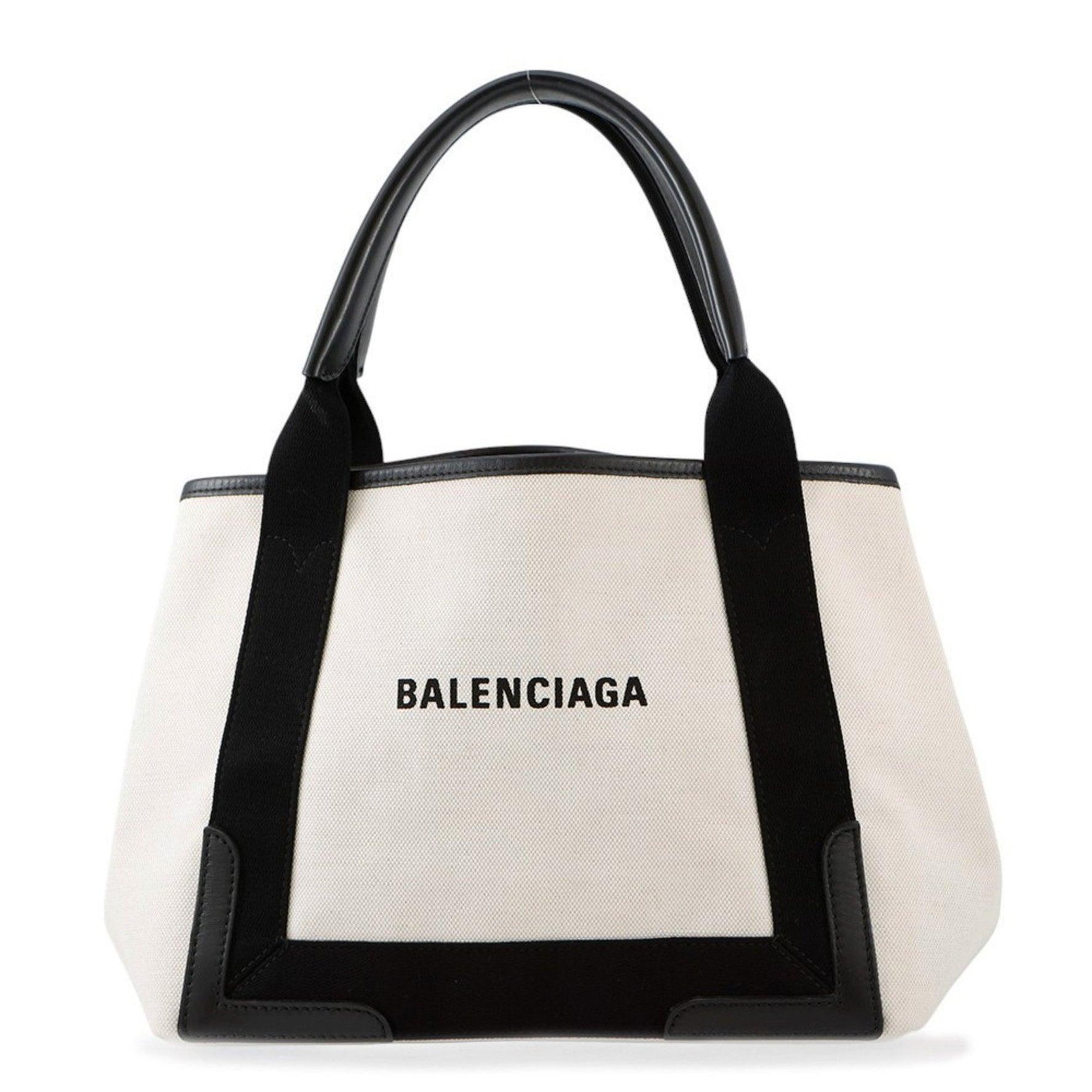 Balenciaga Navy Cabas S Tote Bag