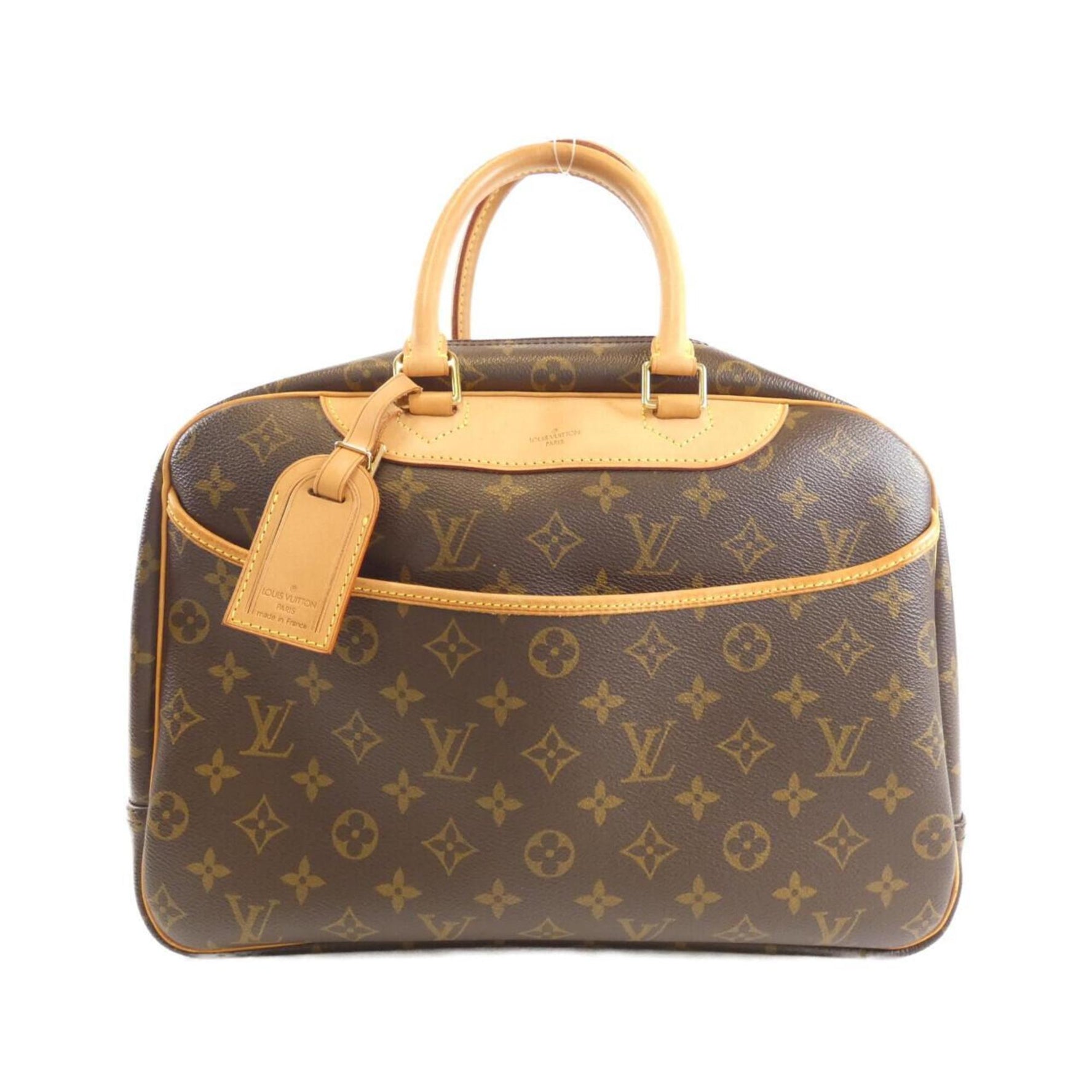 Louis Vuitton Monogram Bowling Vanity Handbag