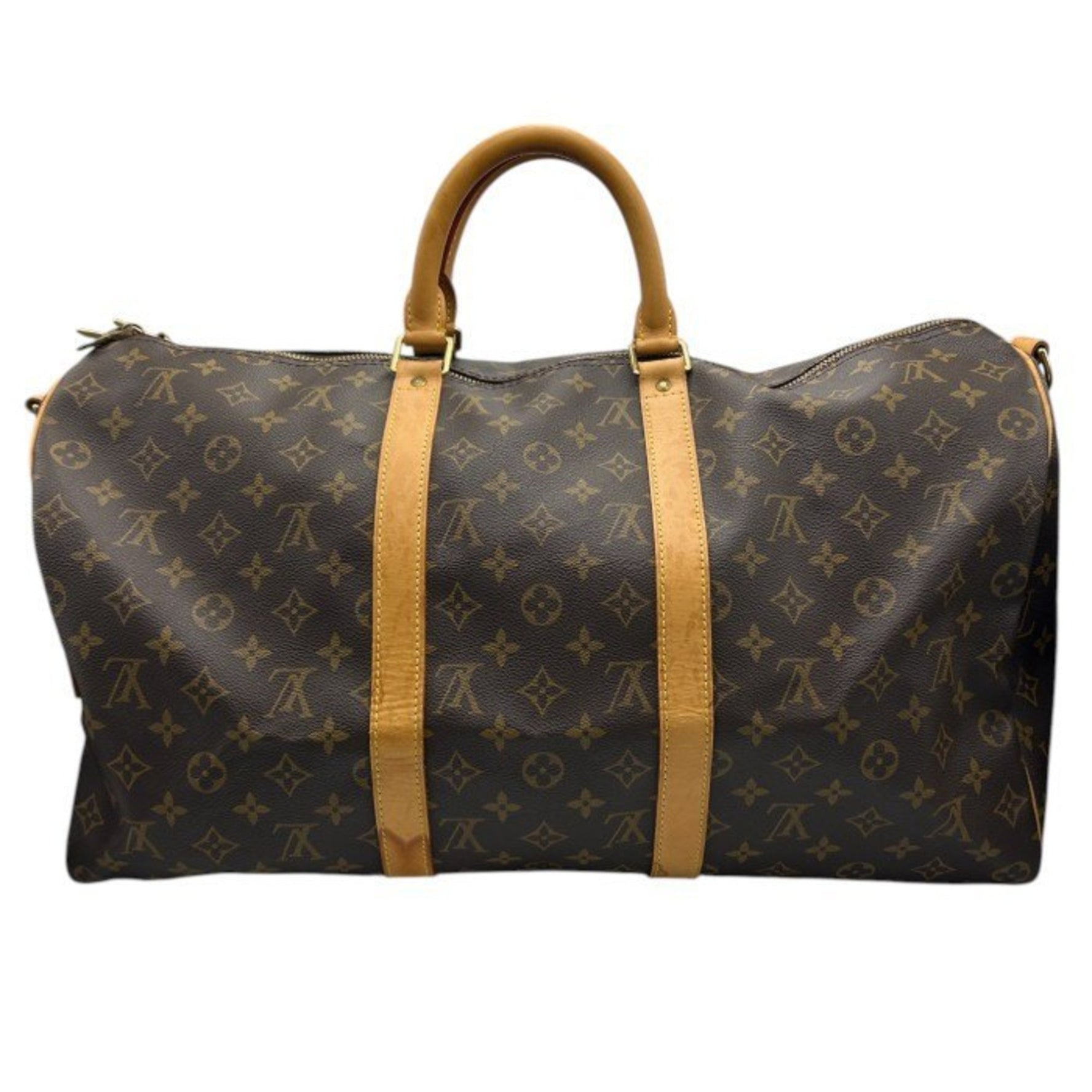 Louis Vuitton Monogram Keepall Bandouliere 50 Boston Bag