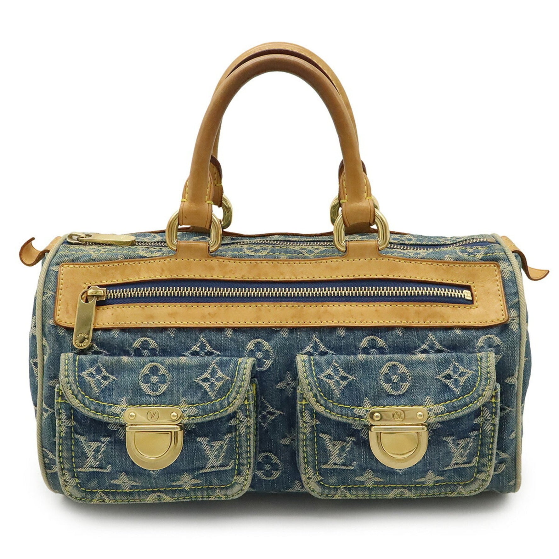Louis Vuitton Monogram Denim Neo Speedy Handbag