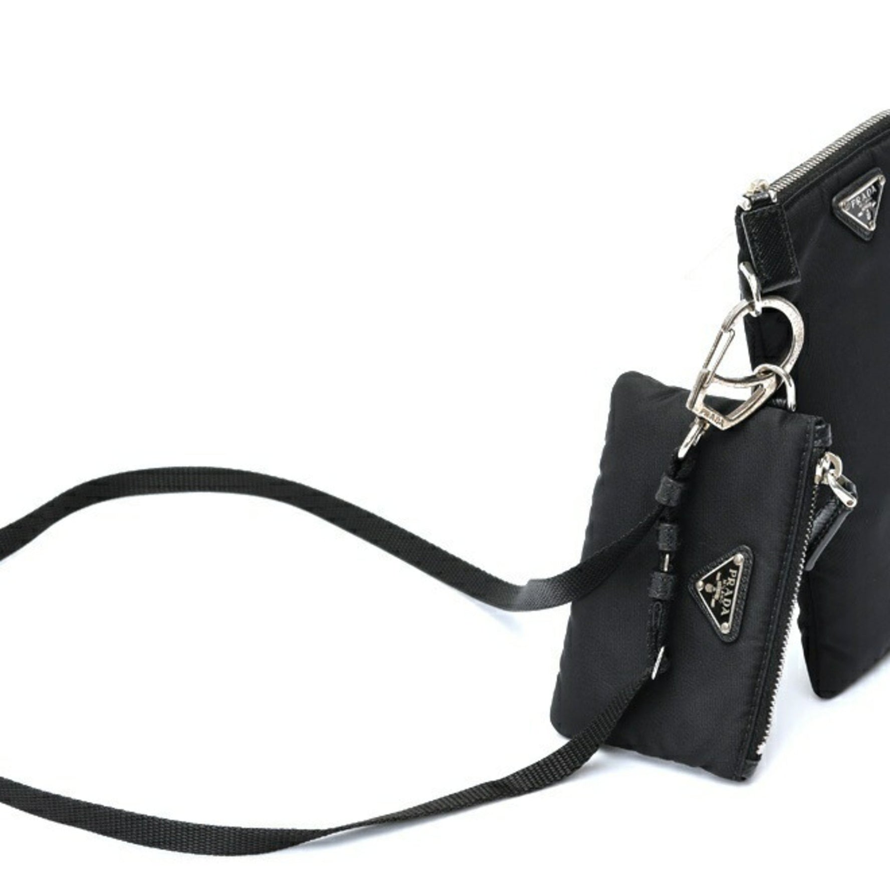PRADA Re-Nylon Neck Pouch Phone Nylon