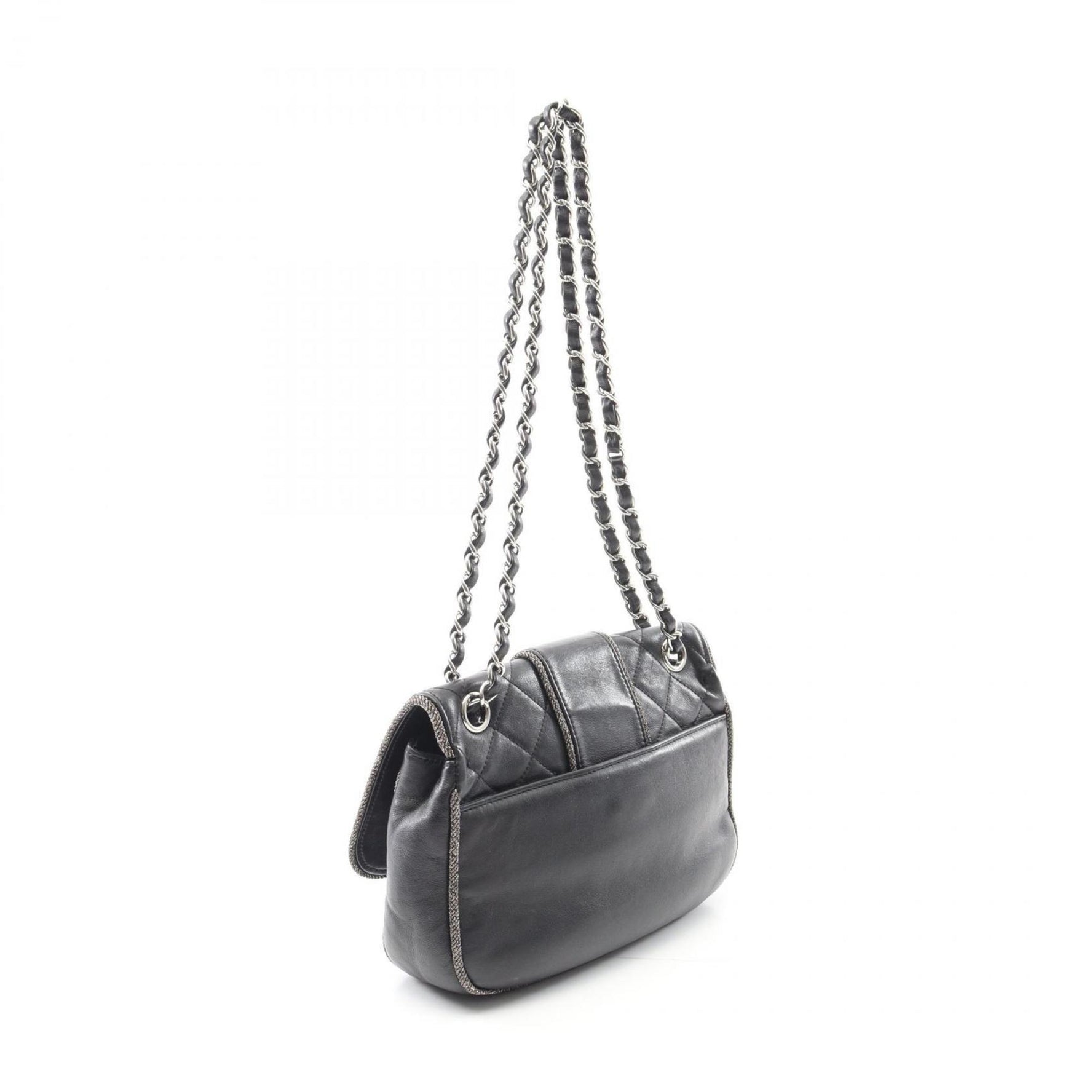 CHANEL Matelasse Shoulder Bag, Lambskin Leather