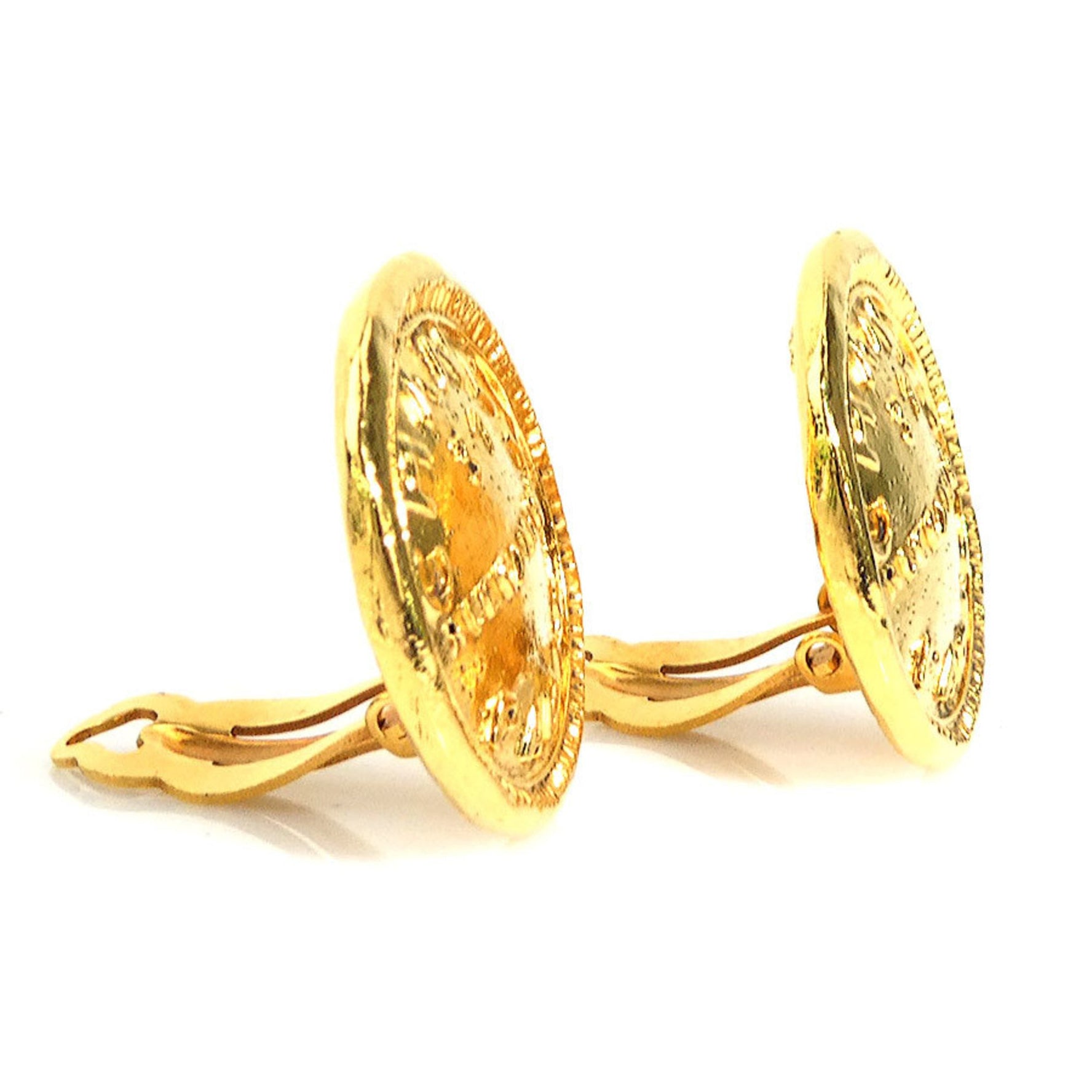 CHANEL 31 Rue Cambon Metal Earrings