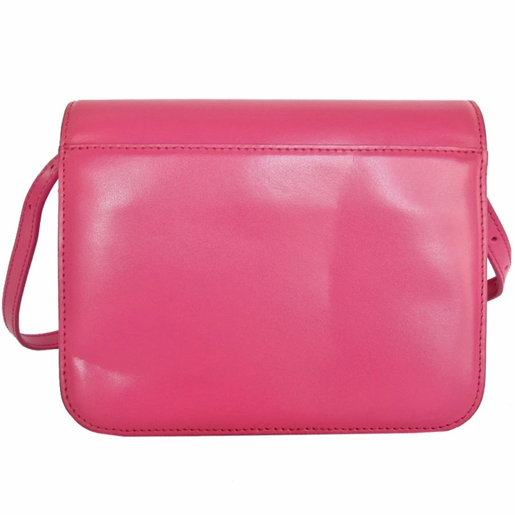 BALENCIAGA shoulder bag leather silver