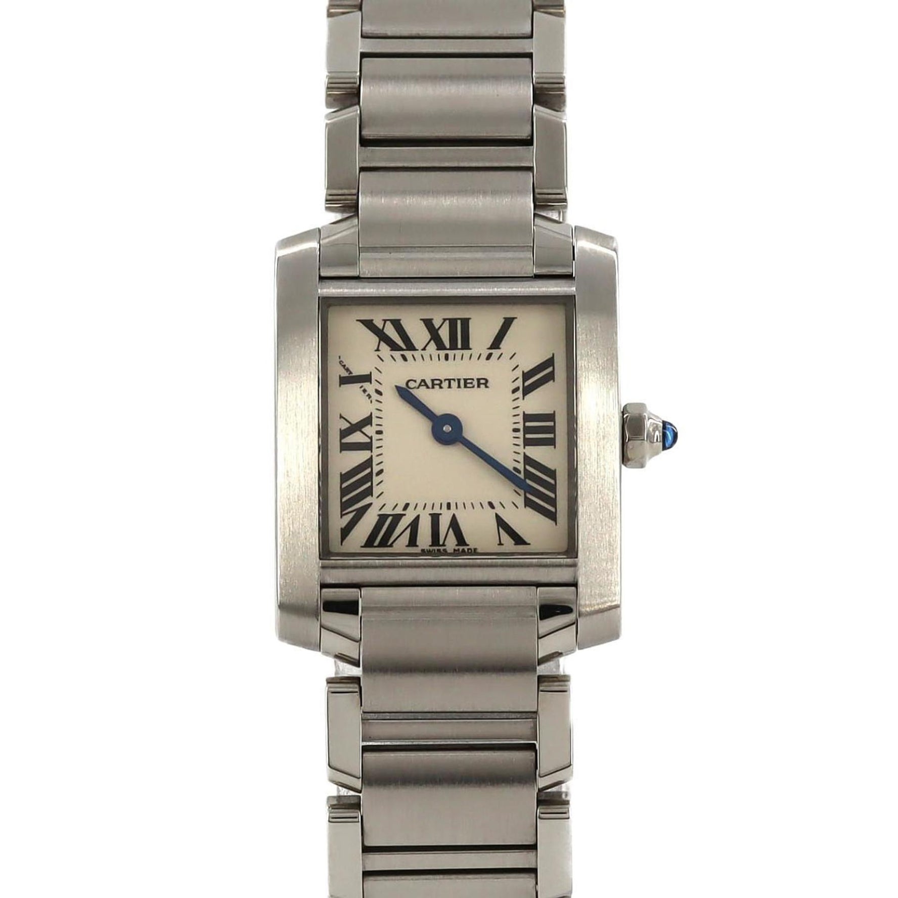 Cartier Tank Francaise SM SS Wristwatch Quartz