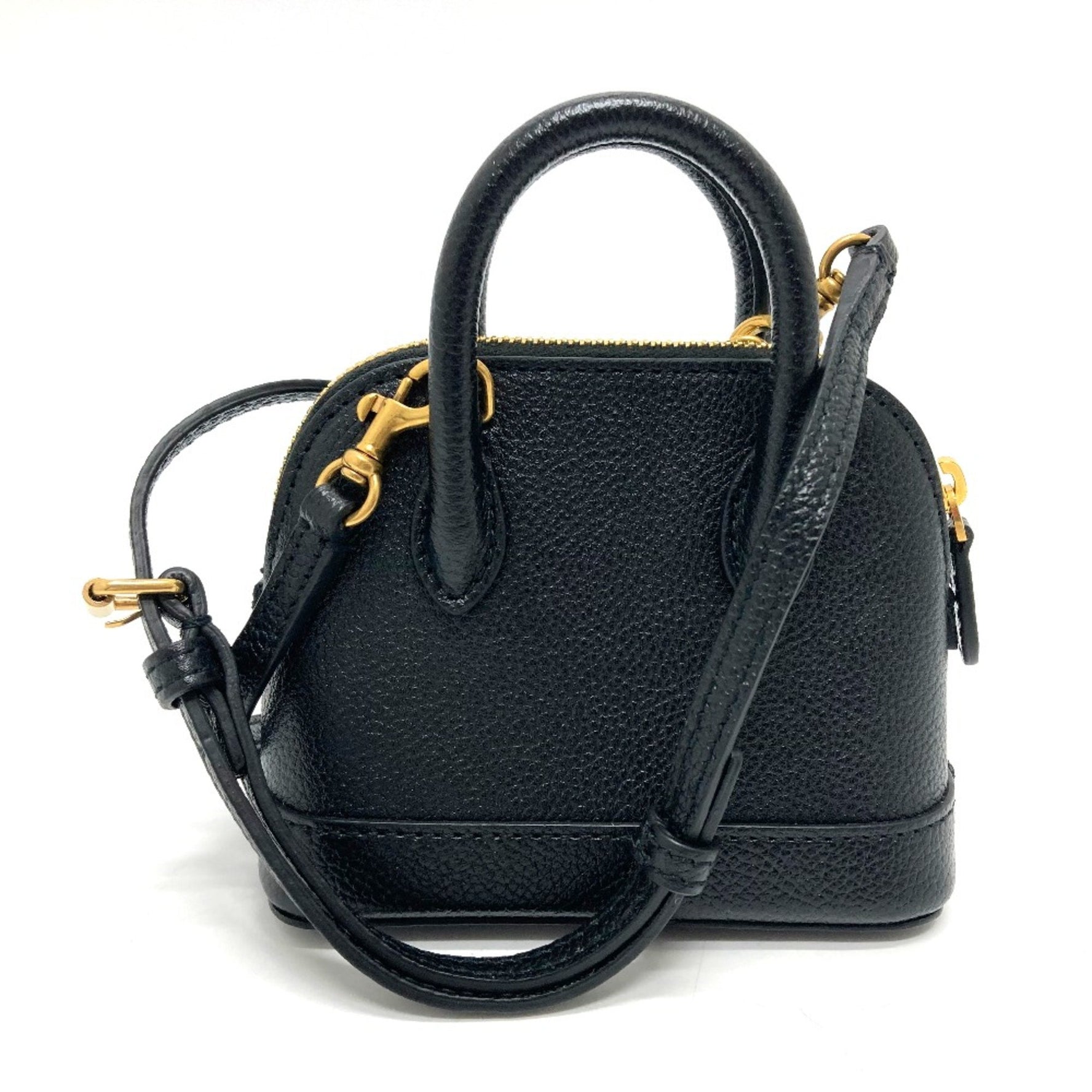 Balenciaga logo Bag Hand Bag Shoulder Bag GoldHardware