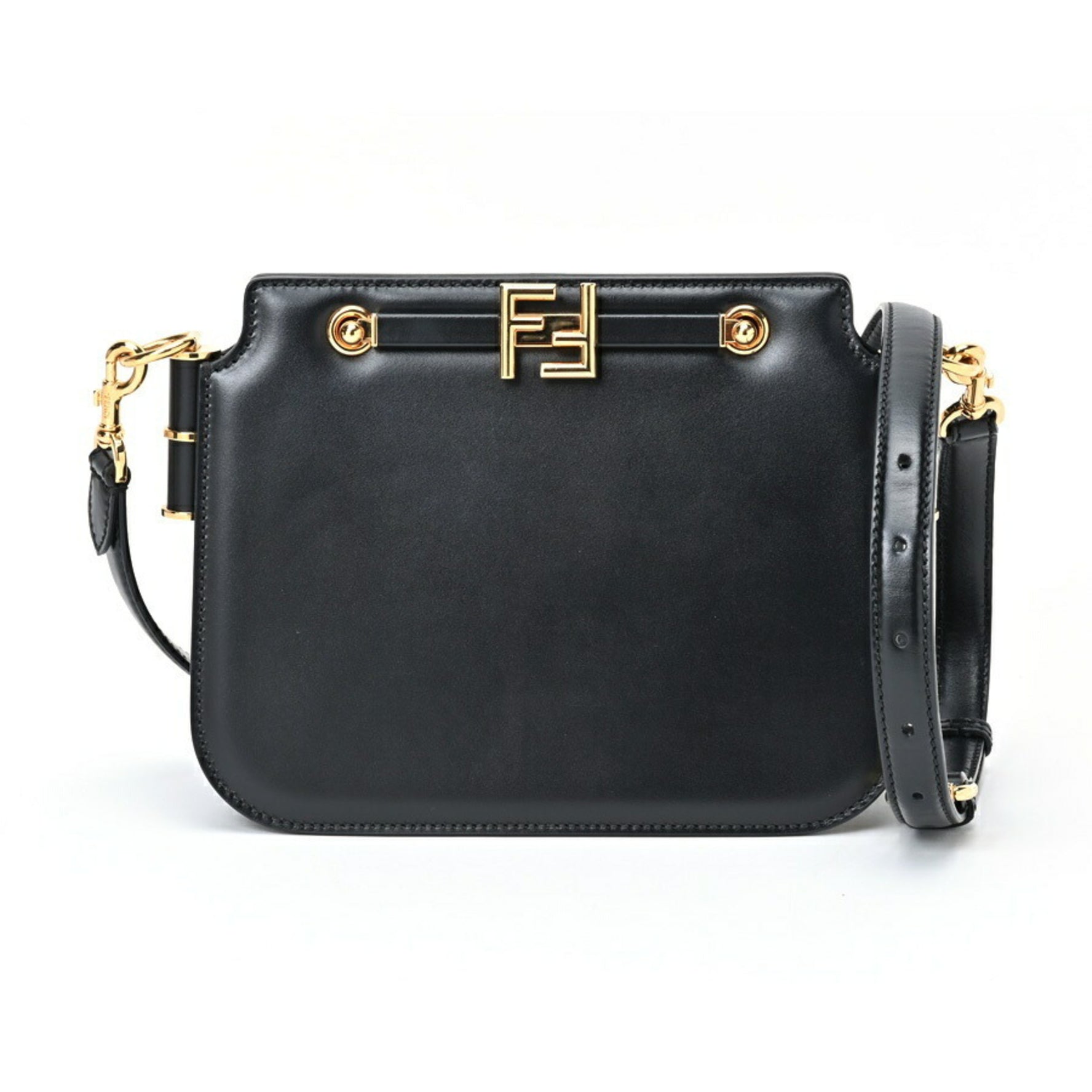 FENDI Touch Small Shoulder Bag Leather