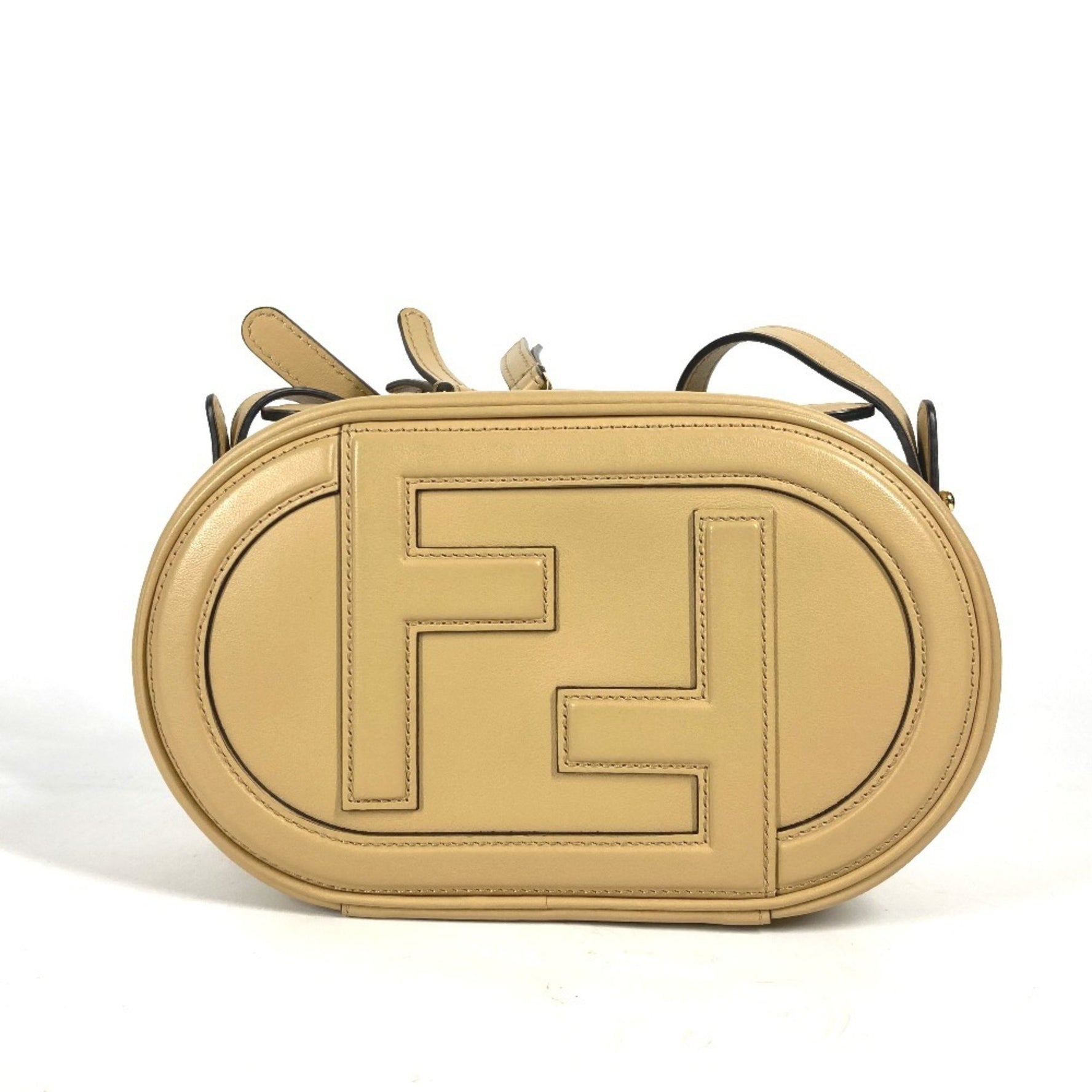 FENDI Pochette Camera Case Small Orlock MINI CAMERA CASE Bag Handbag Shoulder Leather