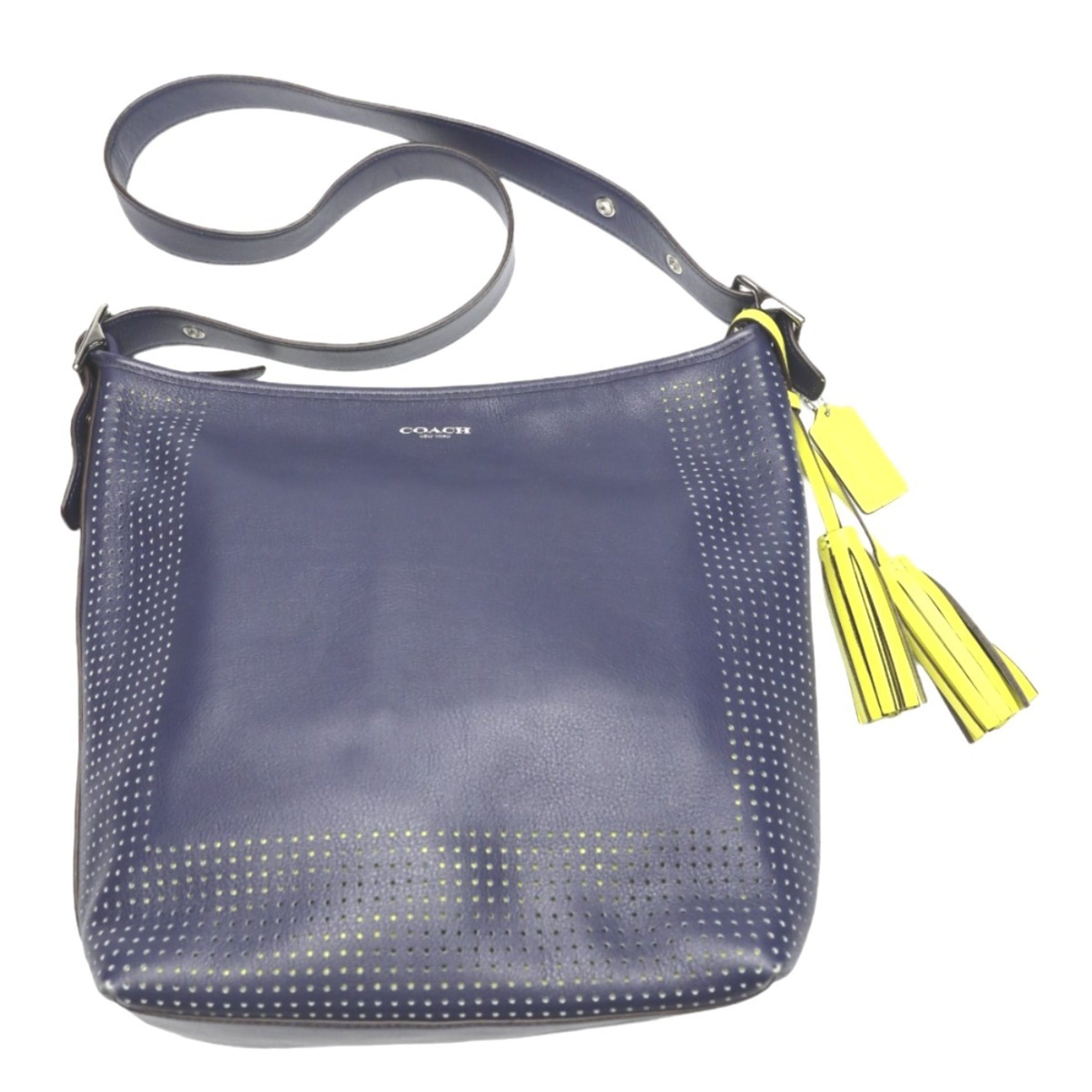 Coach Shoulder Bag Leather