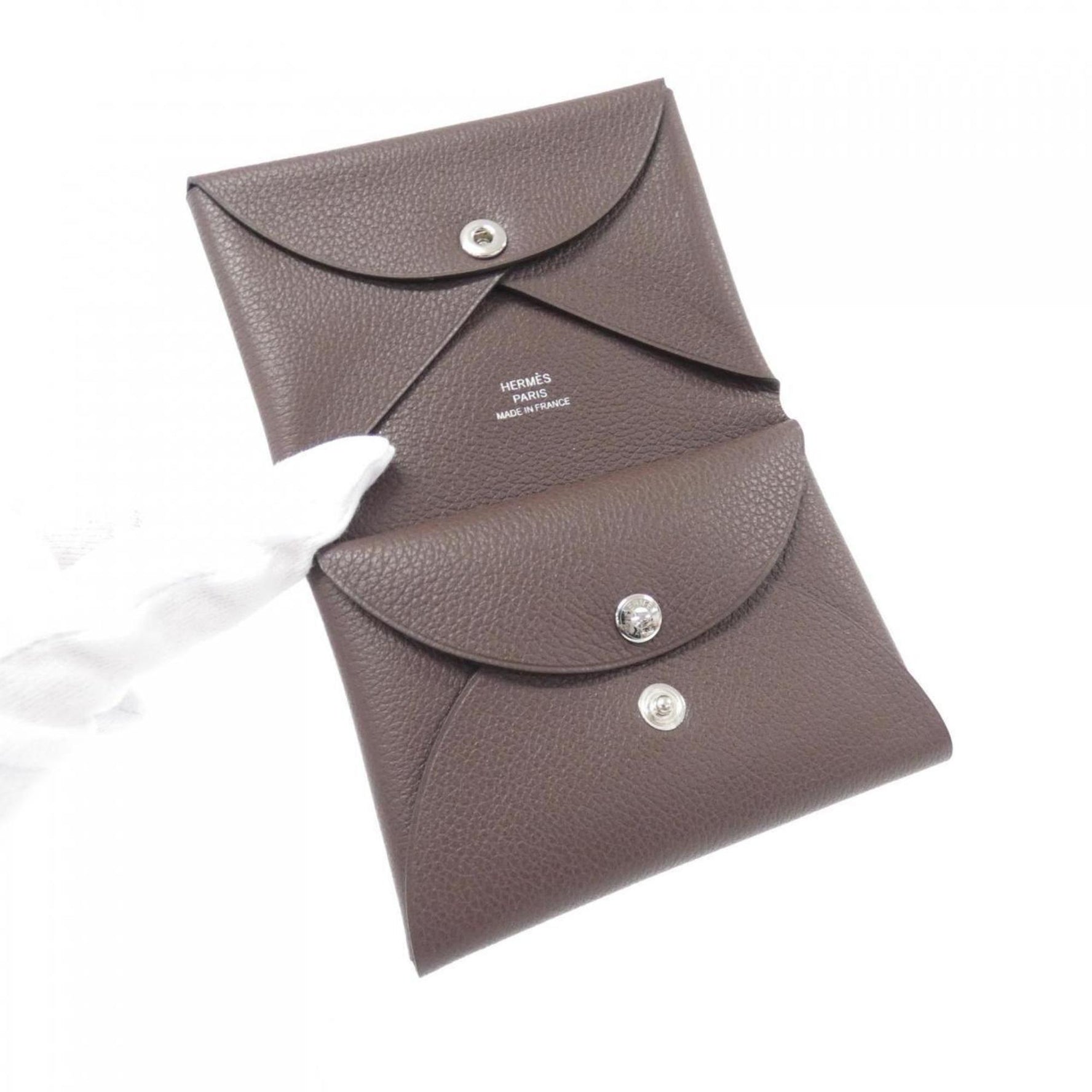 Hermes Calvi Duo Wallet/Coin Case