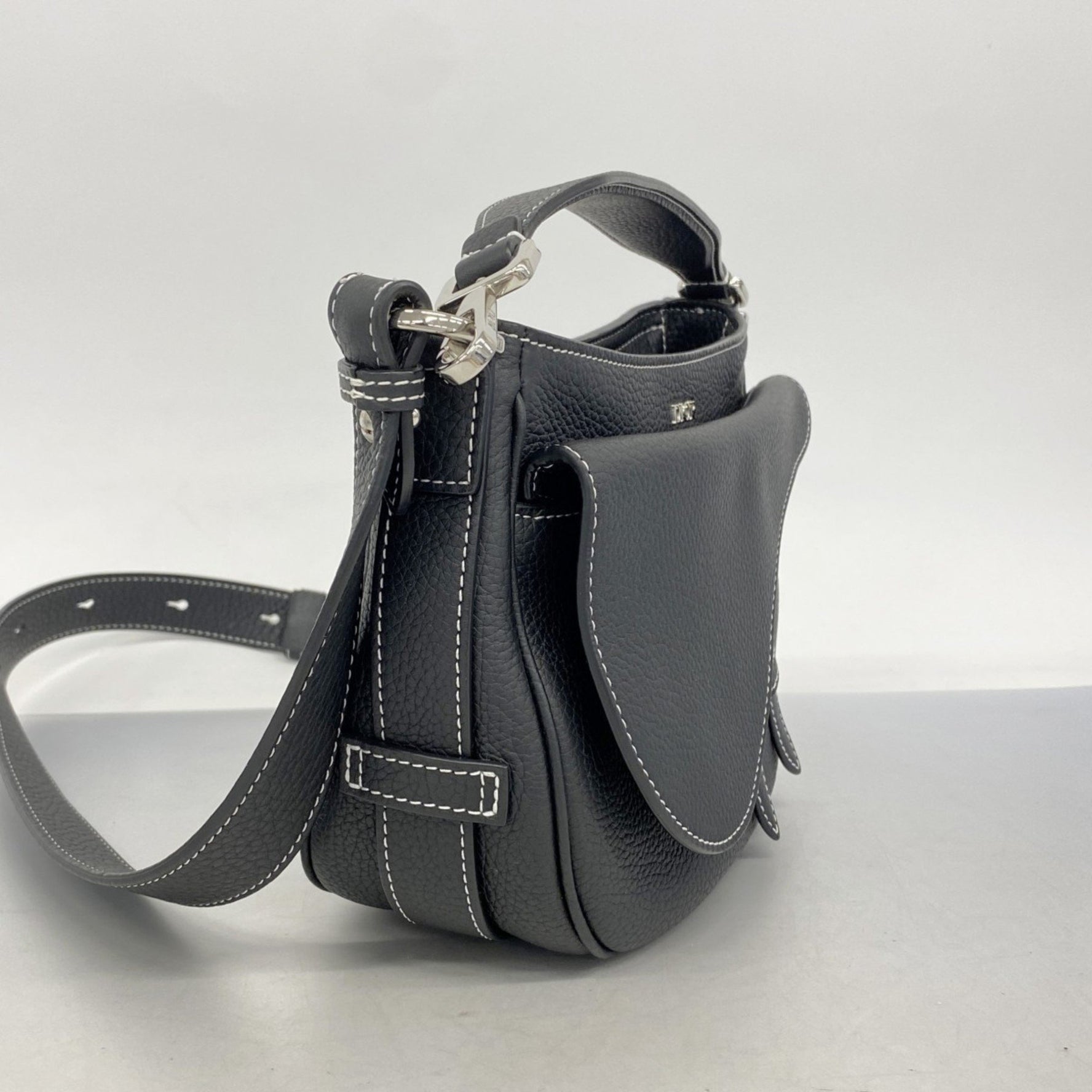 Christian Dior Saddle Soft Mini Handbag, Leather, Bag